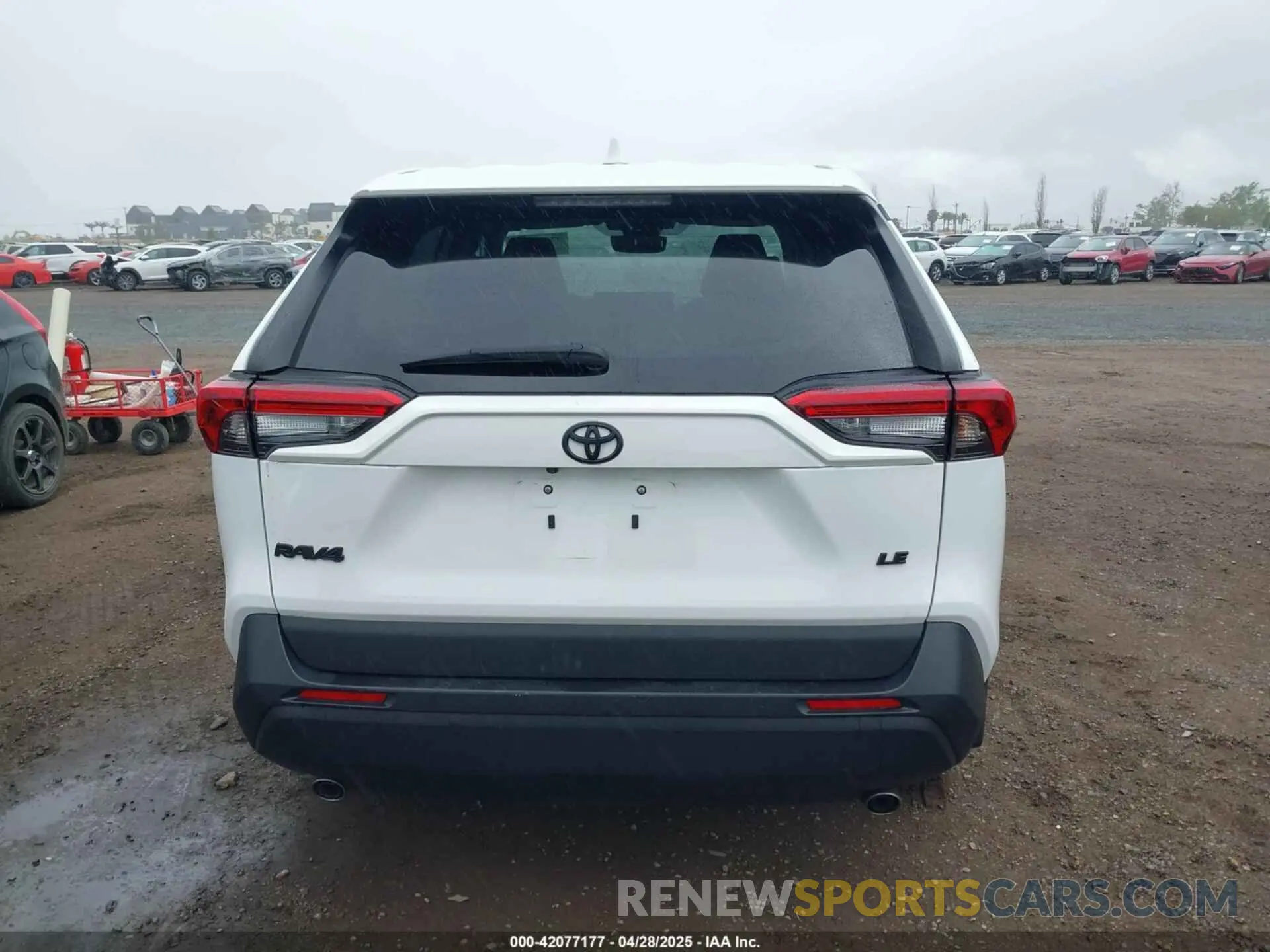 17 fotografías del automóvil dañado 2T3K1RFV0PW265410 TOYOTA RAV4 2023