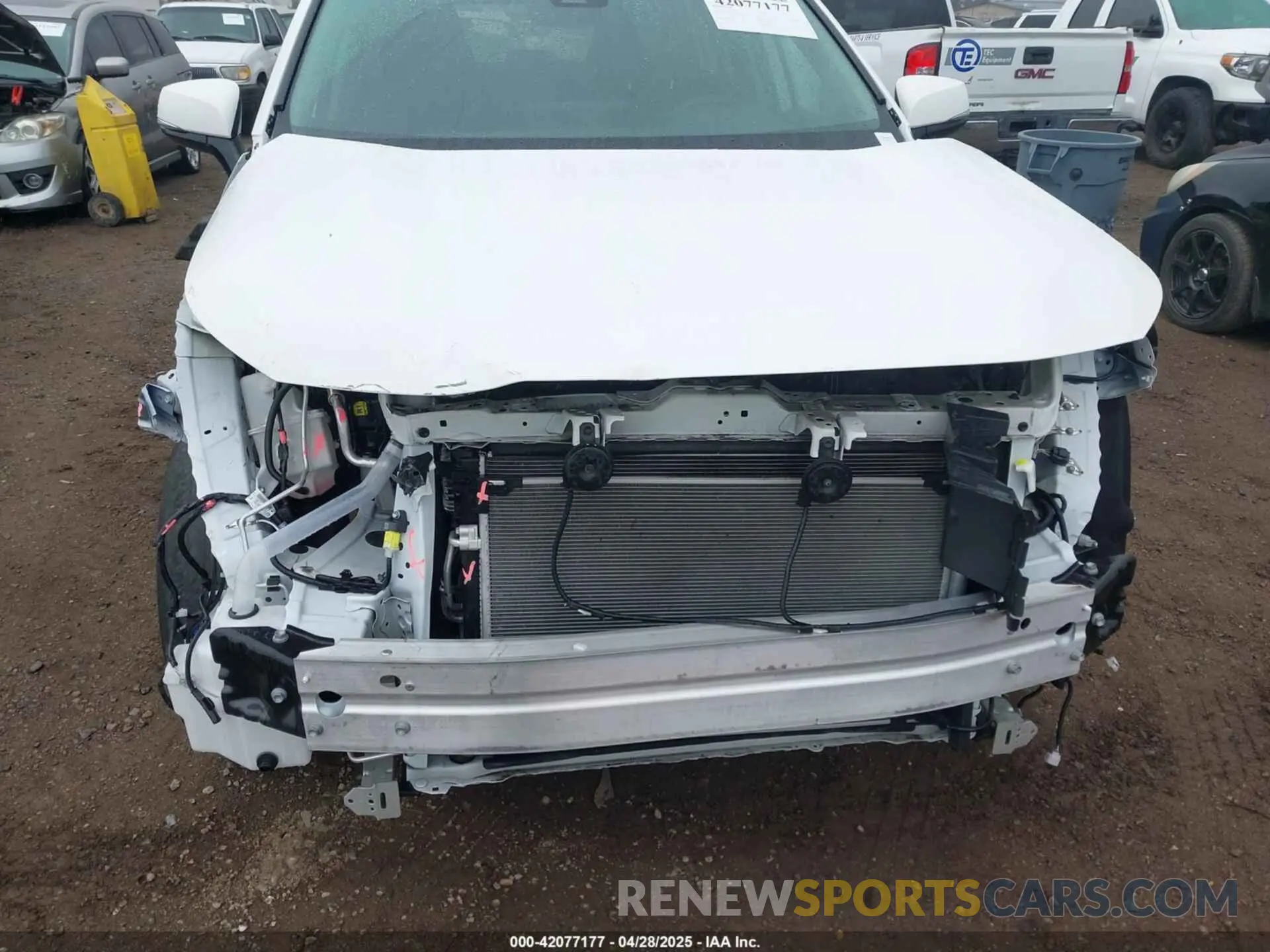 6 fotografías del automóvil dañado 2T3K1RFV0PW265410 TOYOTA RAV4 2023
