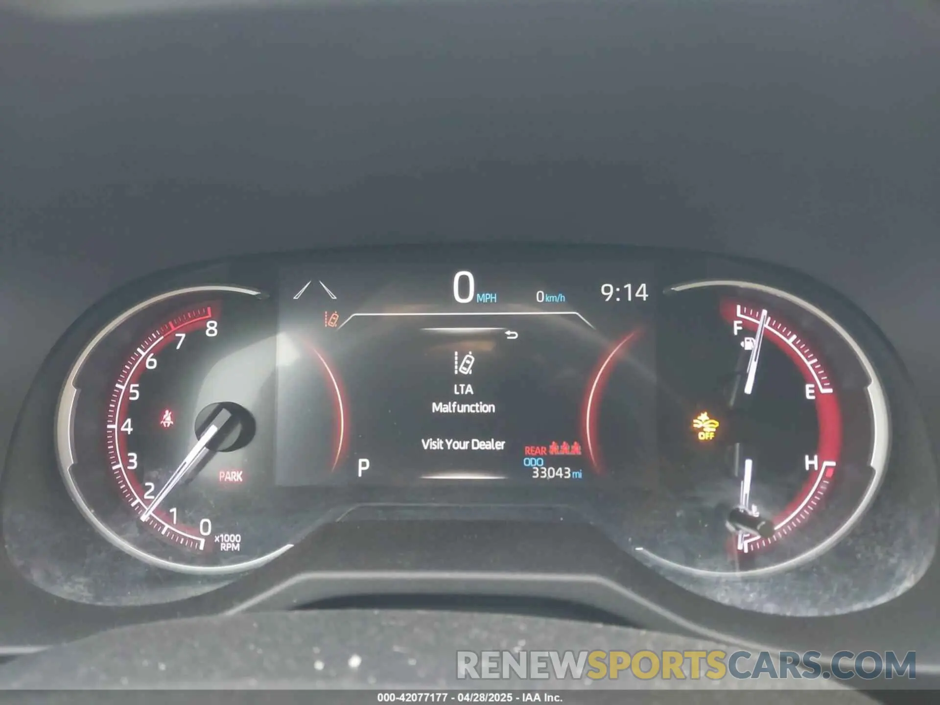 7 fotografías del automóvil dañado 2T3K1RFV0PW265410 TOYOTA RAV4 2023