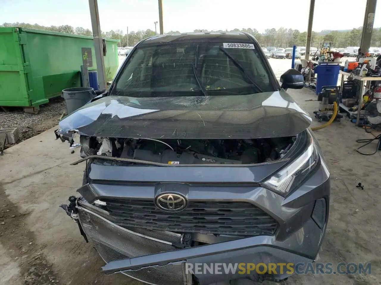 5 fotografías del automóvil dañado 2T3K1RFV4PC250992 TOYOTA RAV4 2023