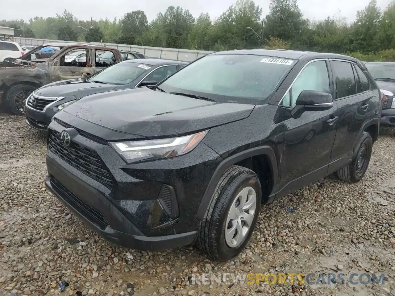 1 fotografías del automóvil dañado 2T3K1RFV8PW245440 TOYOTA RAV4 2023