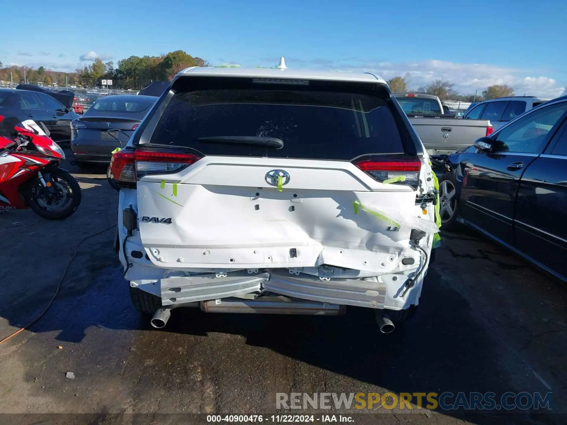 17 fotografías del automóvil dañado 2T3K1RFV9PC220564 TOYOTA RAV4 2023