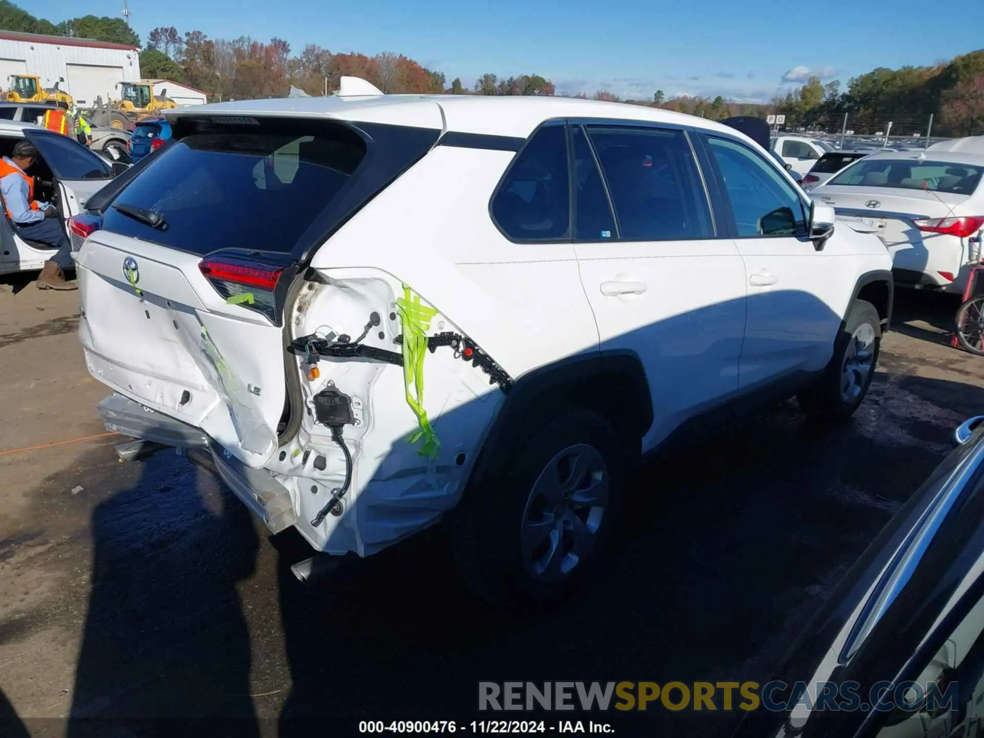 4 fotografías del automóvil dañado 2T3K1RFV9PC220564 TOYOTA RAV4 2023