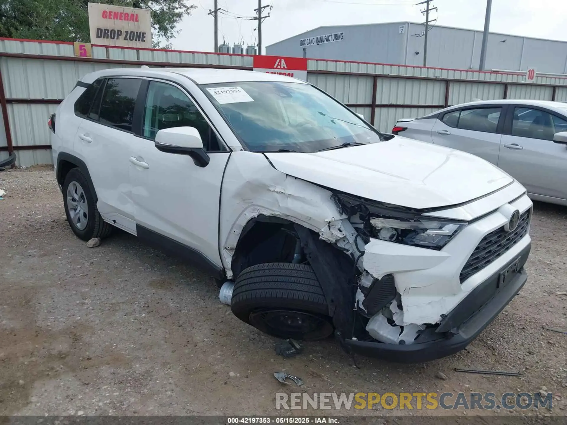 1 fotografías del automóvil dañado 2T3K1RFV9PC248672 TOYOTA RAV4 2023