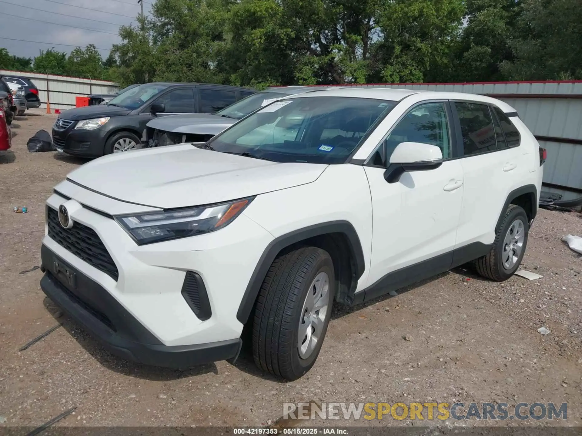 2 fotografías del automóvil dañado 2T3K1RFV9PC248672 TOYOTA RAV4 2023