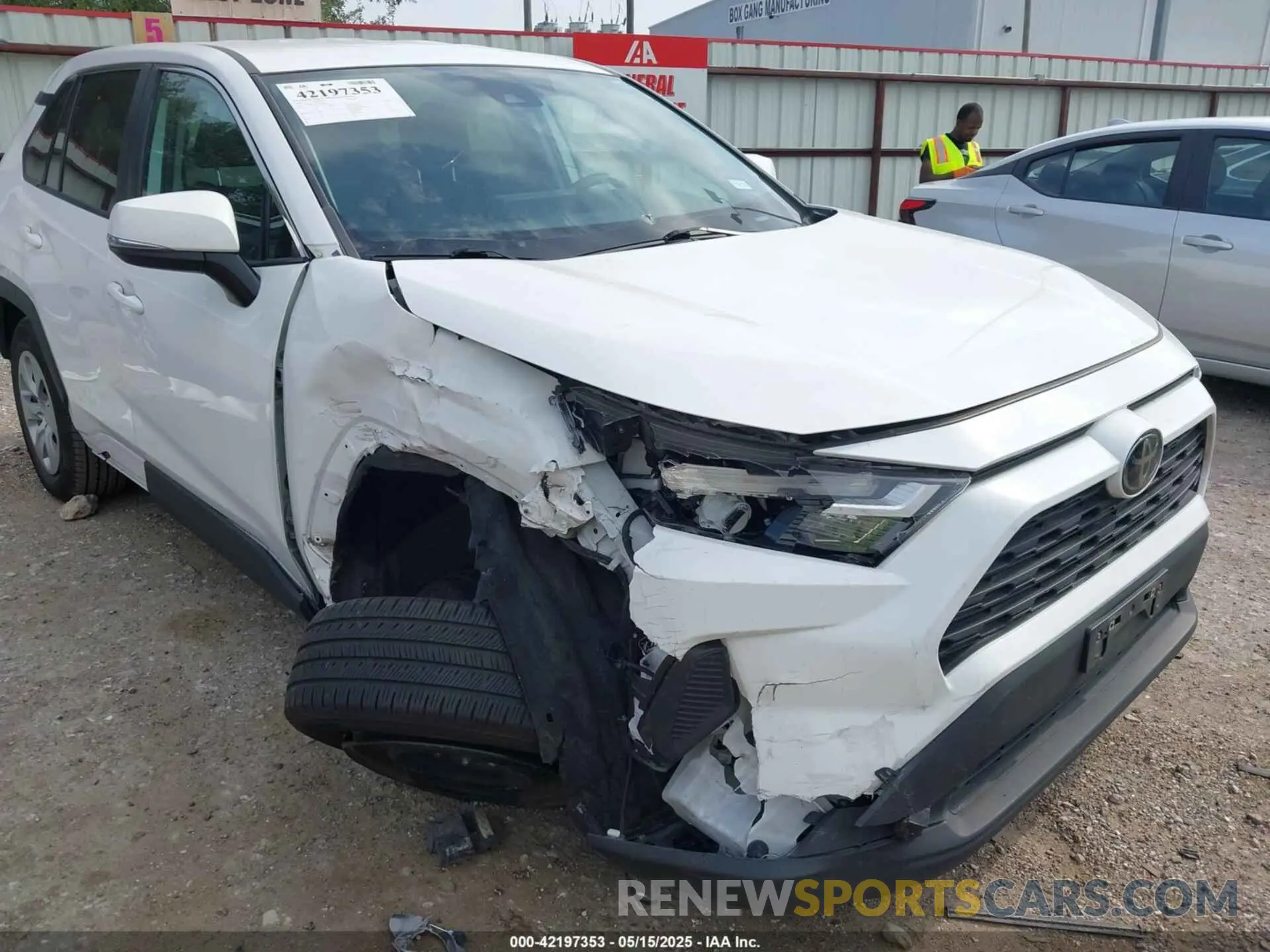 6 fotografías del automóvil dañado 2T3K1RFV9PC248672 TOYOTA RAV4 2023