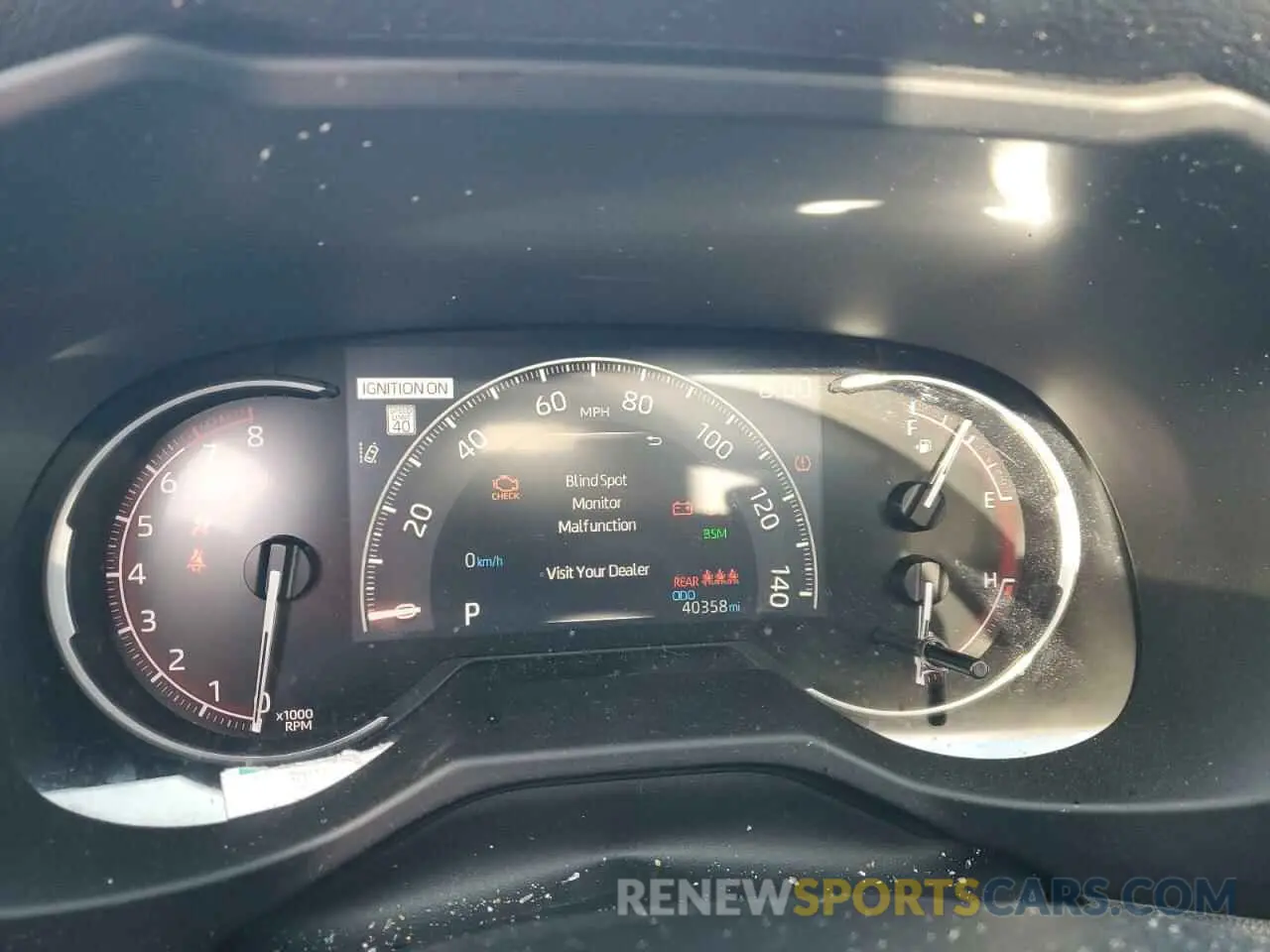 9 fotografías del automóvil dañado 2T3P1RFV0PC349458 TOYOTA RAV4 2023