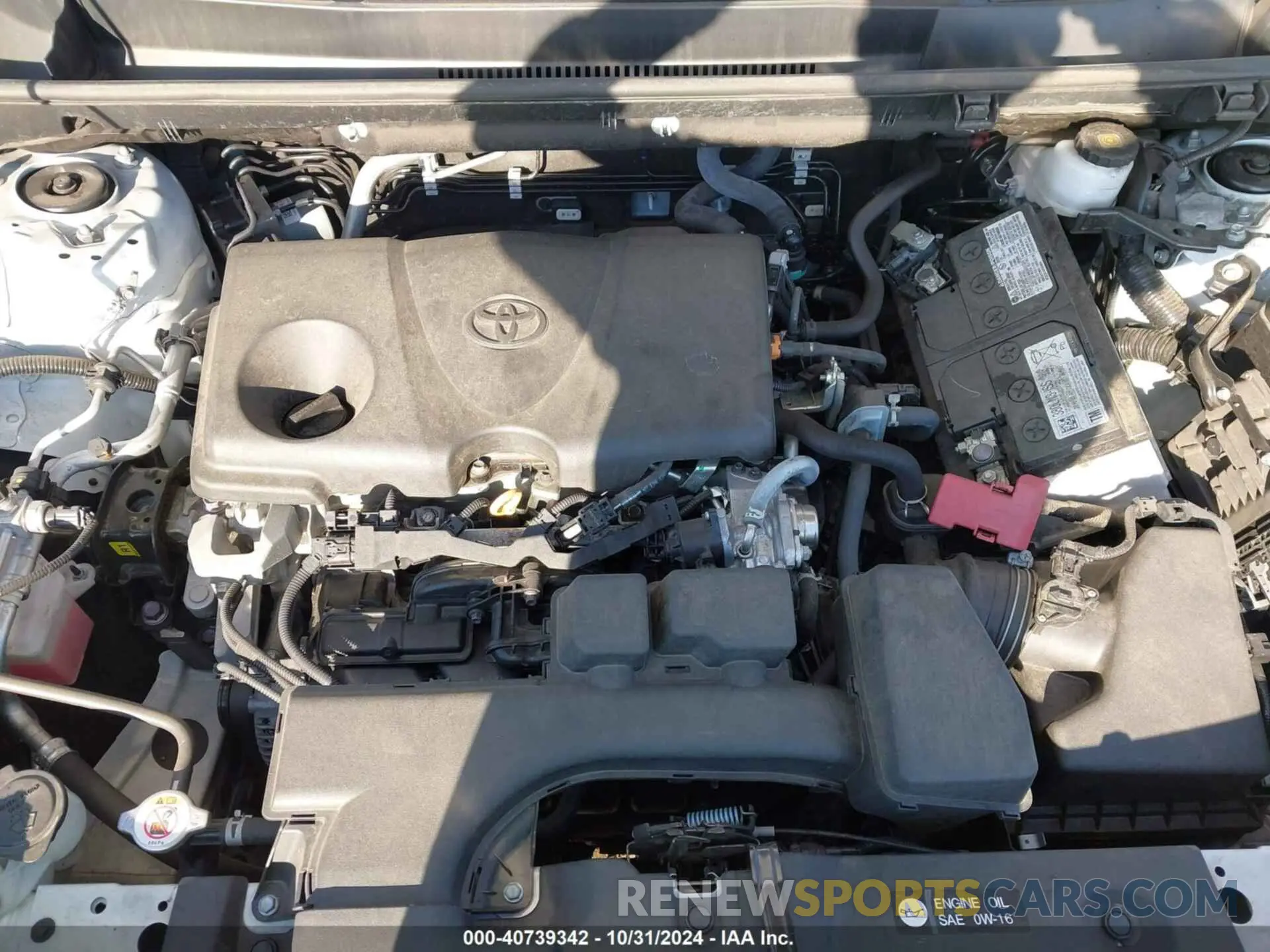 10 fotografías del automóvil dañado 2T3P1RFV0PW349345 TOYOTA RAV4 2023