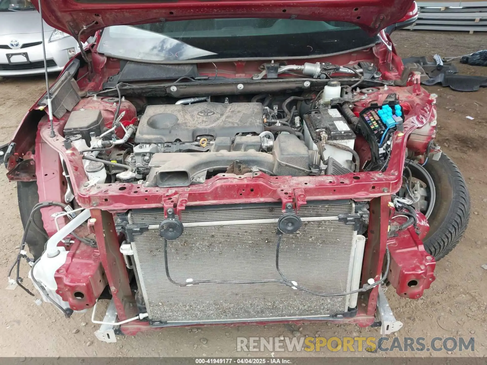 10 fotografías del automóvil dañado 2T3P1RFV0PW378750 TOYOTA RAV4 2023