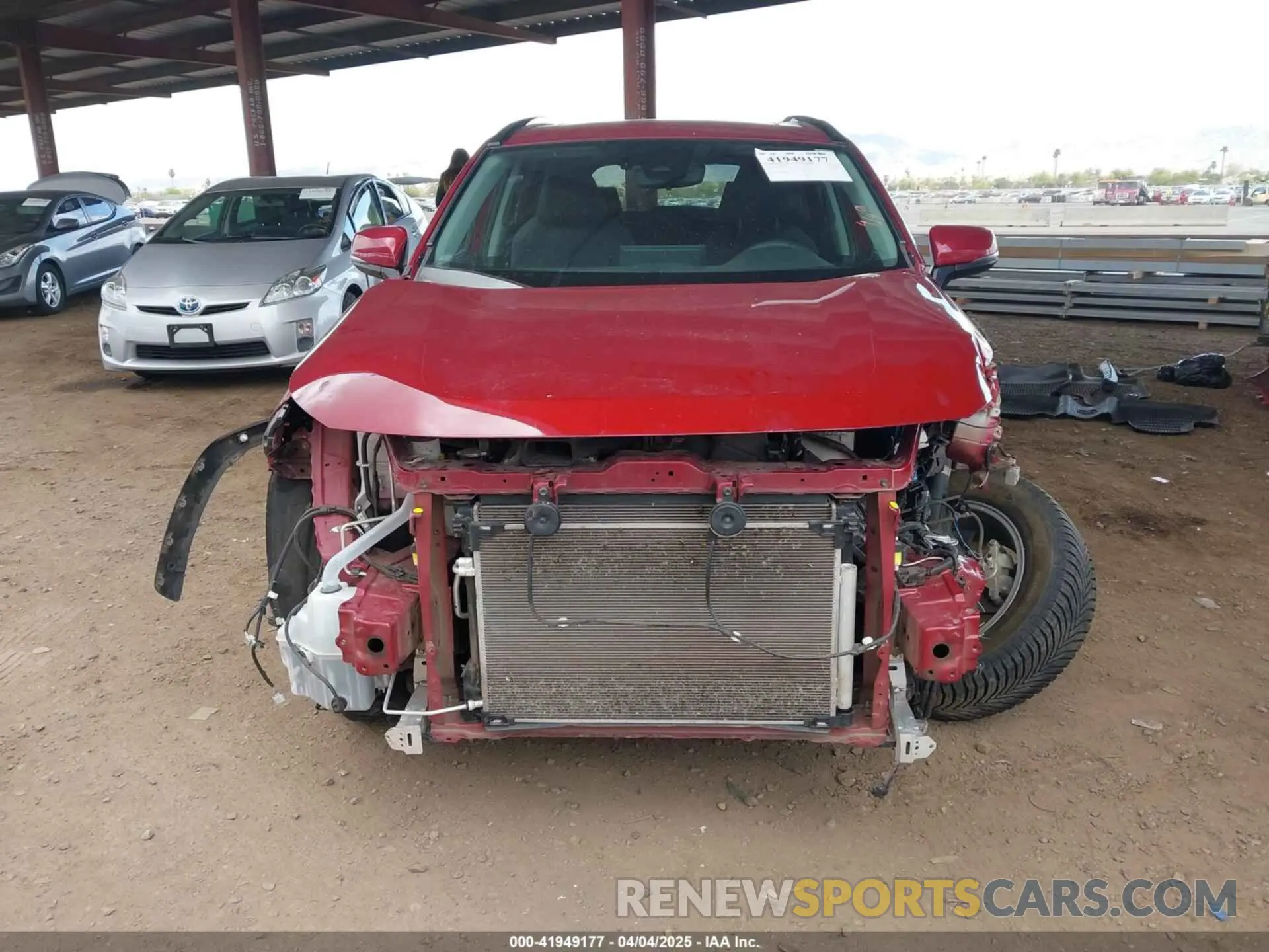 12 fotografías del automóvil dañado 2T3P1RFV0PW378750 TOYOTA RAV4 2023