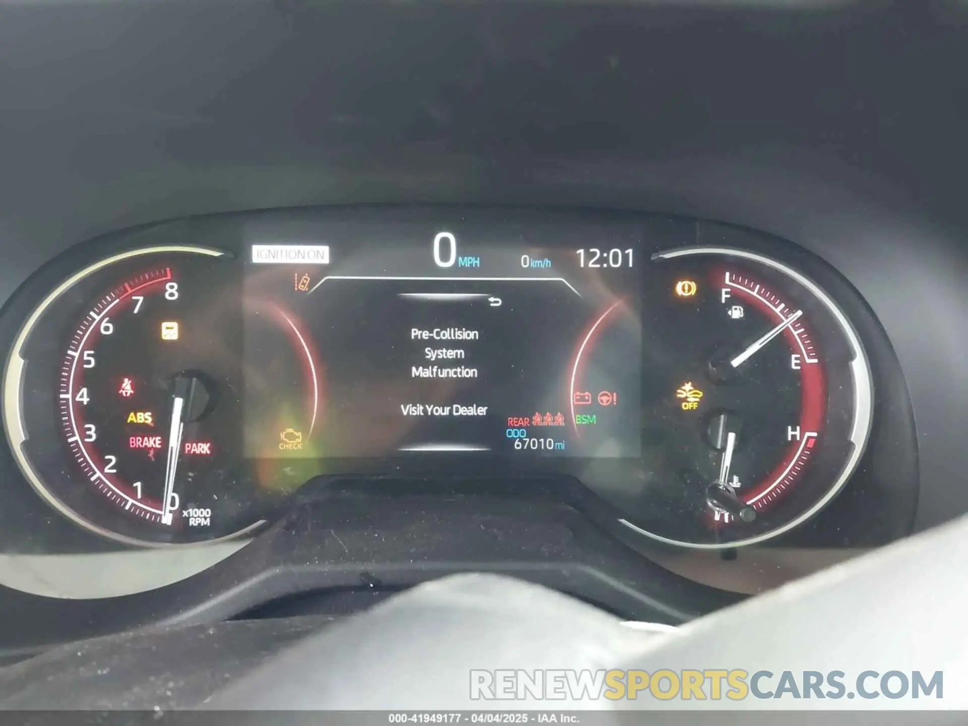 7 fotografías del automóvil dañado 2T3P1RFV0PW378750 TOYOTA RAV4 2023