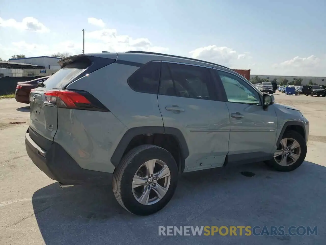 3 fotografías del automóvil dañado 2T3P1RFV1PW329282 TOYOTA RAV4 2023