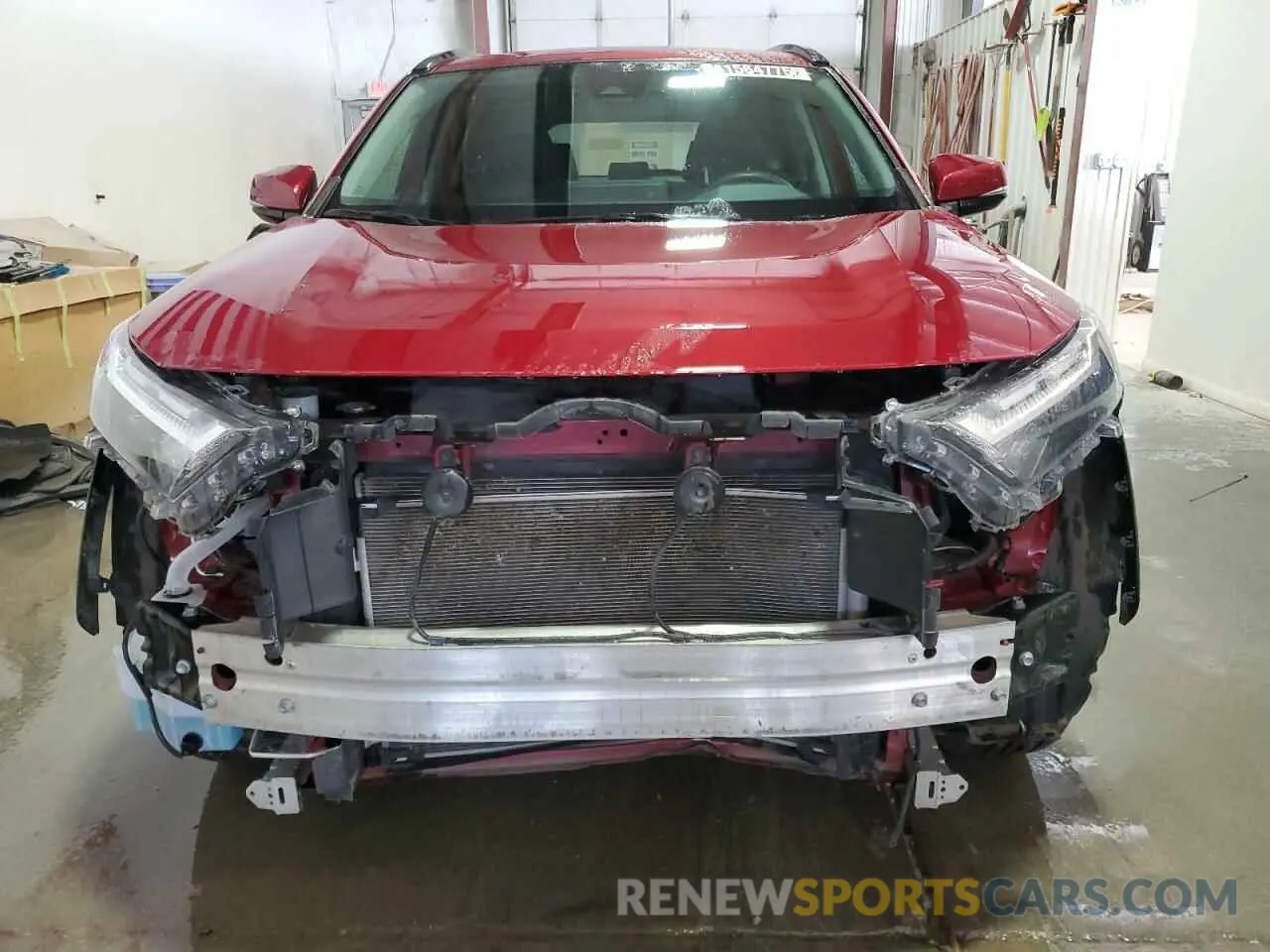 5 fotografías del automóvil dañado 2T3P1RFV1PW389434 TOYOTA RAV4 2023