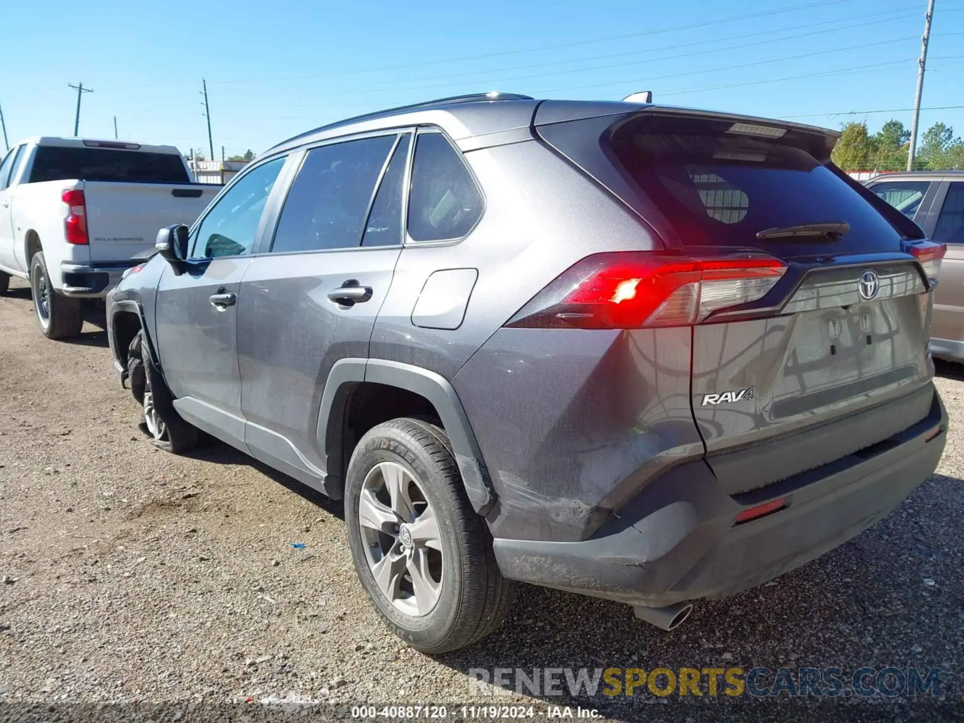 3 fotografías del automóvil dañado 2T3P1RFV2PC334038 TOYOTA RAV4 2023