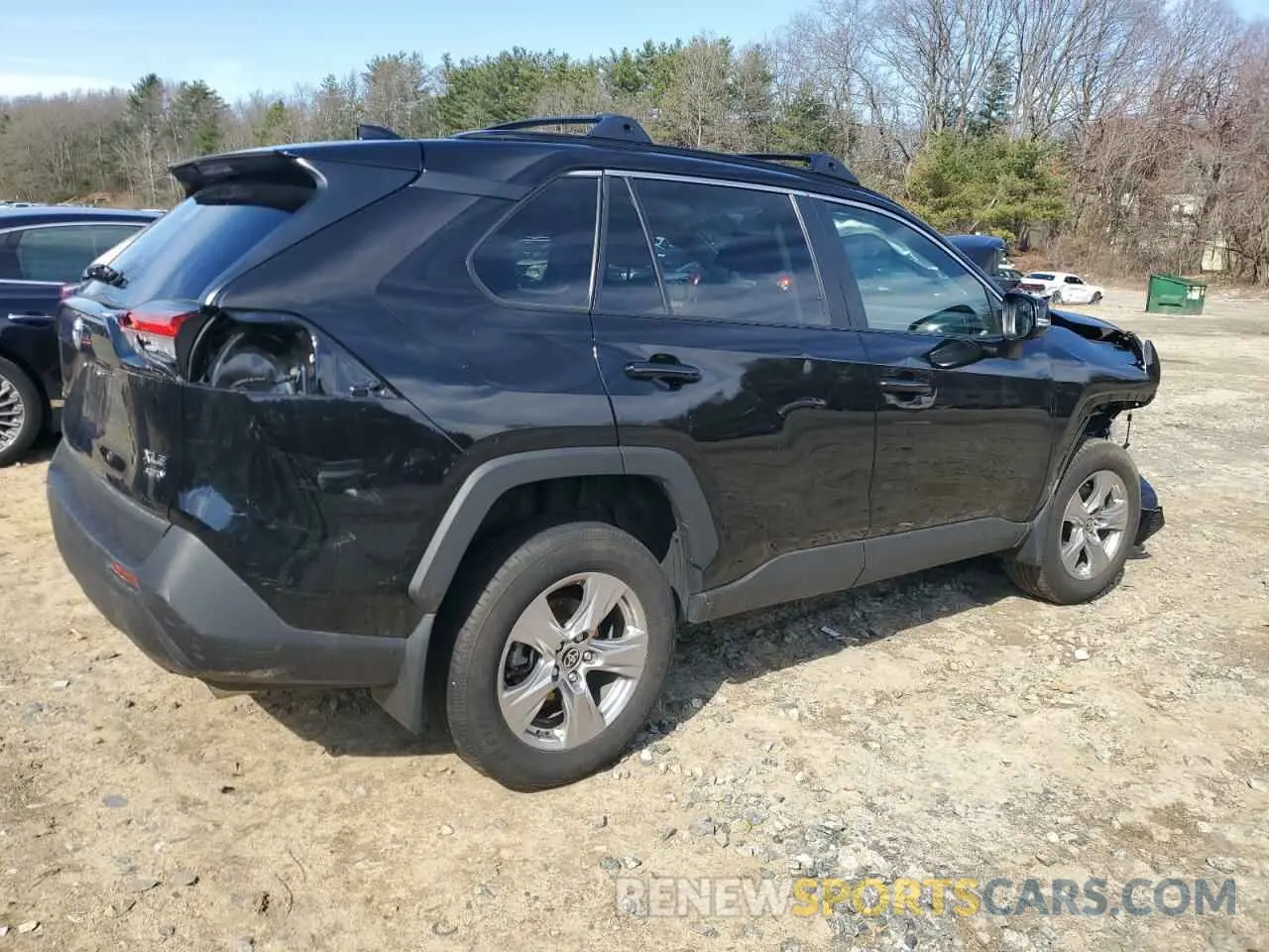 3 fotografías del automóvil dañado 2T3P1RFV2PC373437 TOYOTA RAV4 2023
