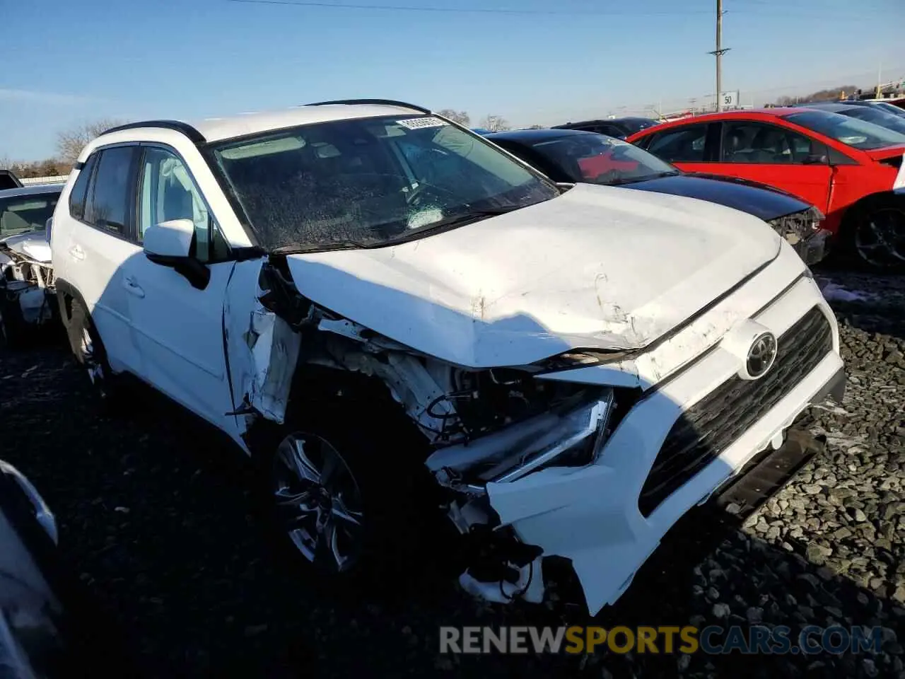 4 fotografías del automóvil dañado 2T3P1RFV4PW339921 TOYOTA RAV4 2023