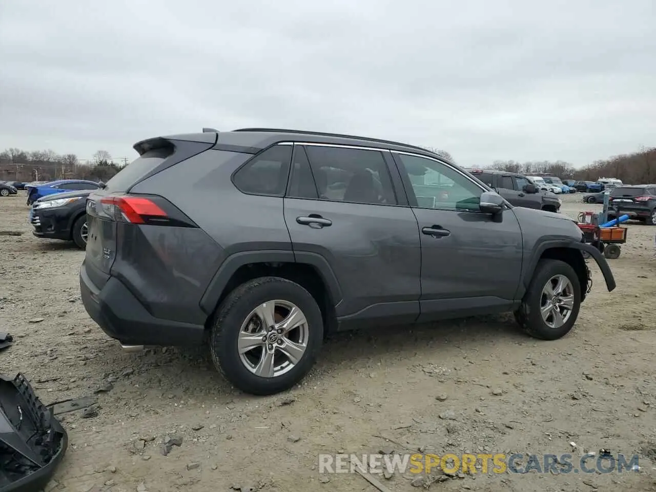 3 fotografías del automóvil dañado 2T3P1RFV4PW341426 TOYOTA RAV4 2023