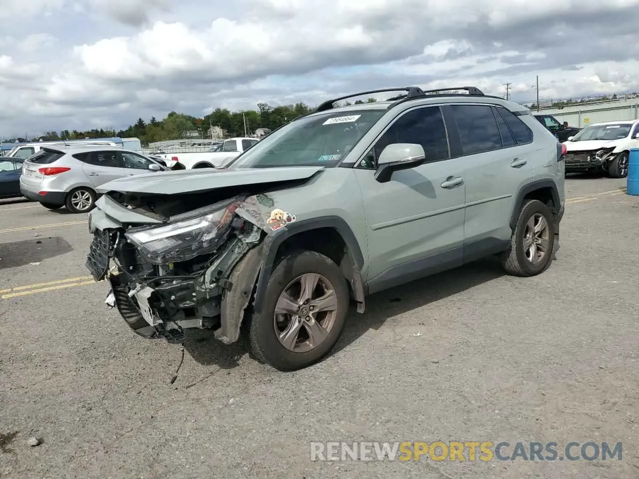 1 fotografías del automóvil dañado 2T3P1RFV4PW351521 TOYOTA RAV4 2023