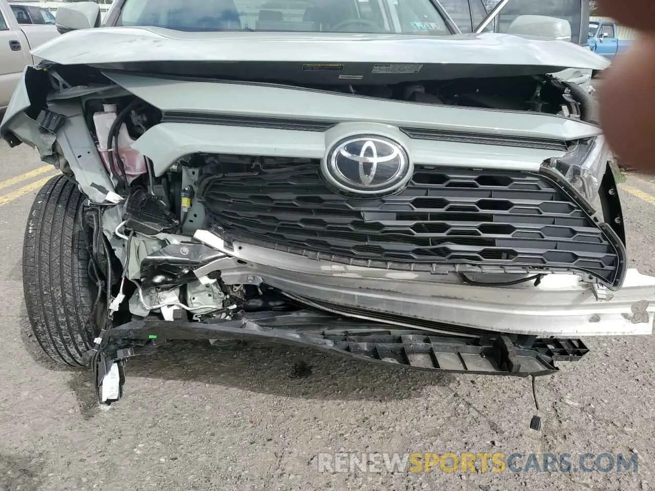 12 fotografías del automóvil dañado 2T3P1RFV4PW351521 TOYOTA RAV4 2023