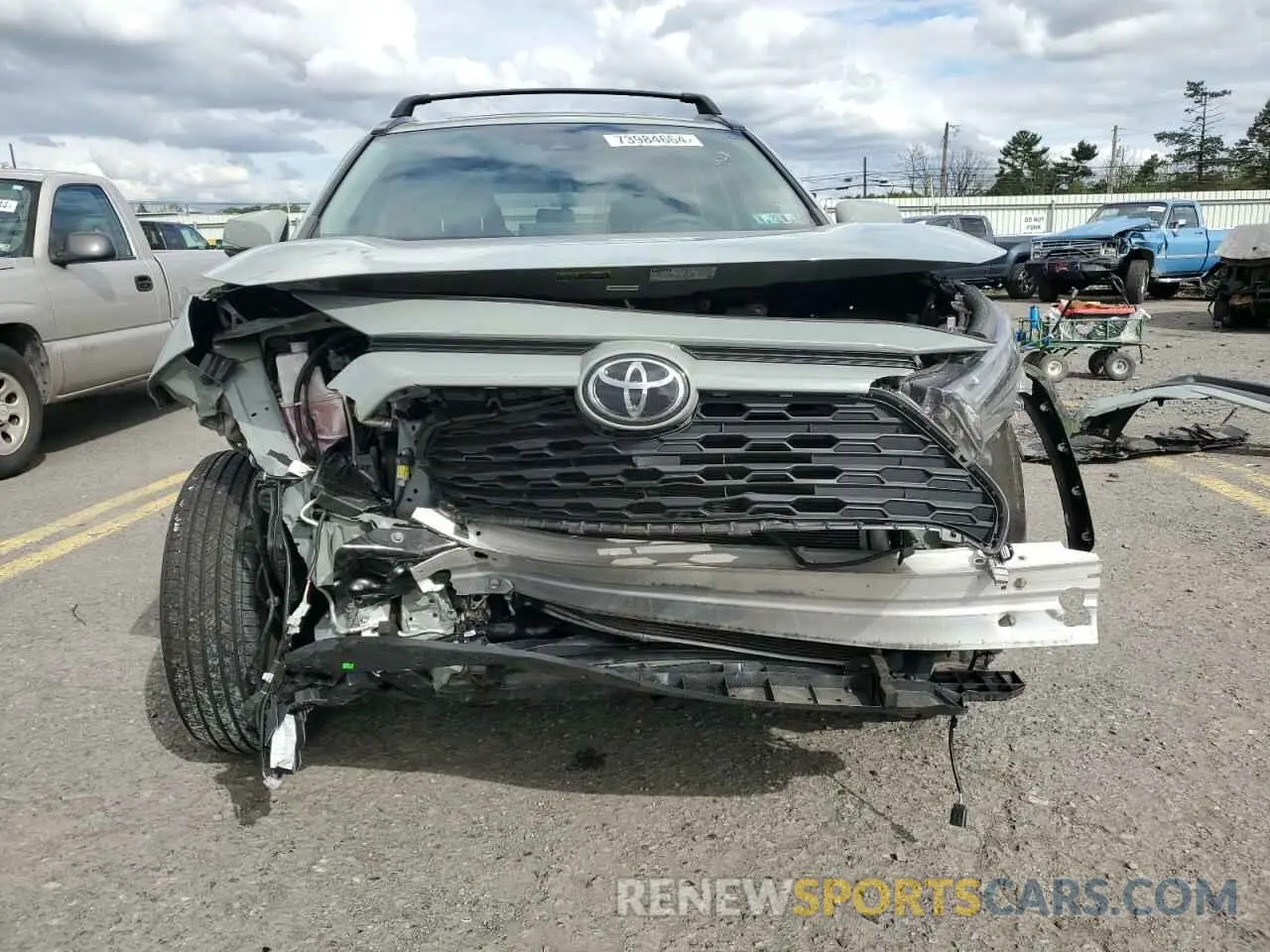 5 fotografías del automóvil dañado 2T3P1RFV4PW351521 TOYOTA RAV4 2023