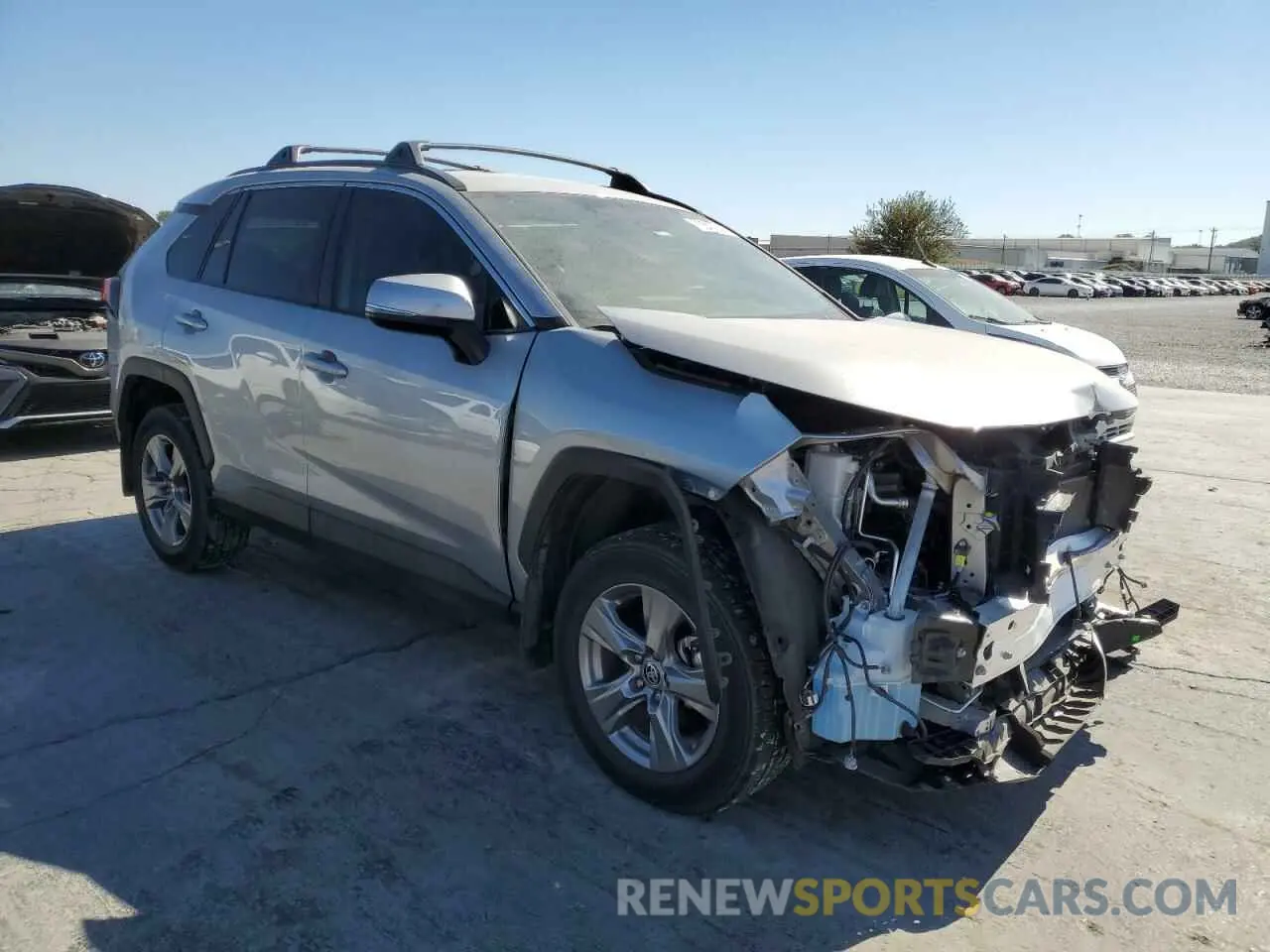 4 fotografías del automóvil dañado 2T3P1RFV4PW403908 TOYOTA RAV4 2023