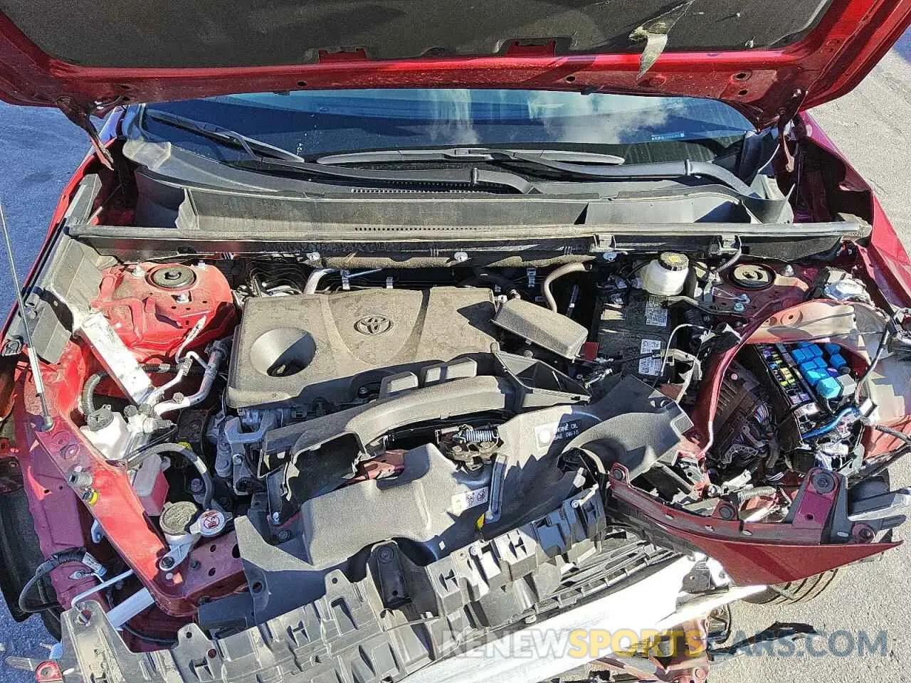 12 fotografías del automóvil dañado 2T3P1RFV5PW373009 TOYOTA RAV4 2023