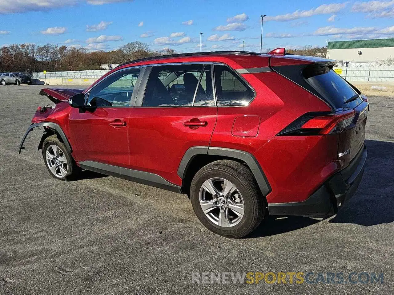 2 fotografías del automóvil dañado 2T3P1RFV5PW373009 TOYOTA RAV4 2023