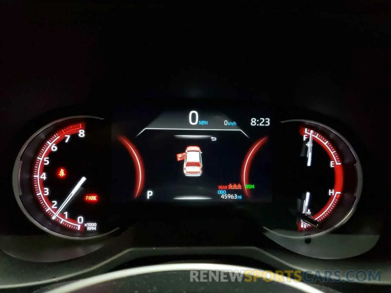 9 fotografías del automóvil dañado 2T3P1RFV5PW375536 TOYOTA RAV4 2023
