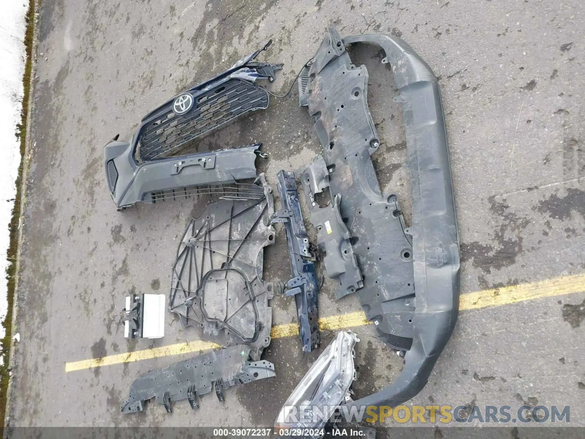 12 fotografías del automóvil dañado 2T3P1RFV5PW398332 TOYOTA RAV4 2023