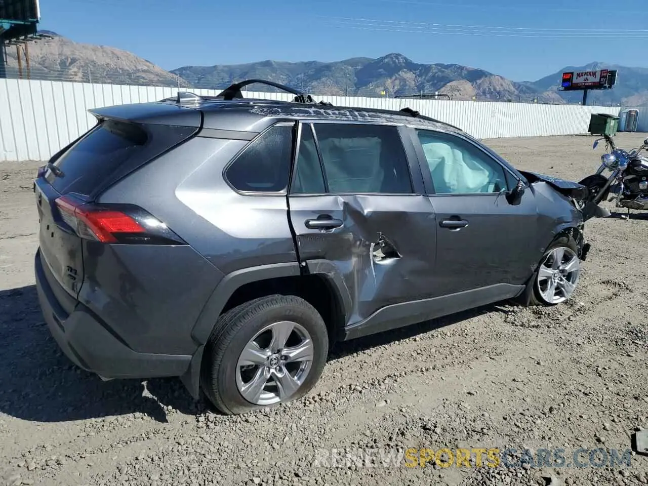 3 fotografías del automóvil dañado 2T3P1RFV6PC348962 TOYOTA RAV4 2023