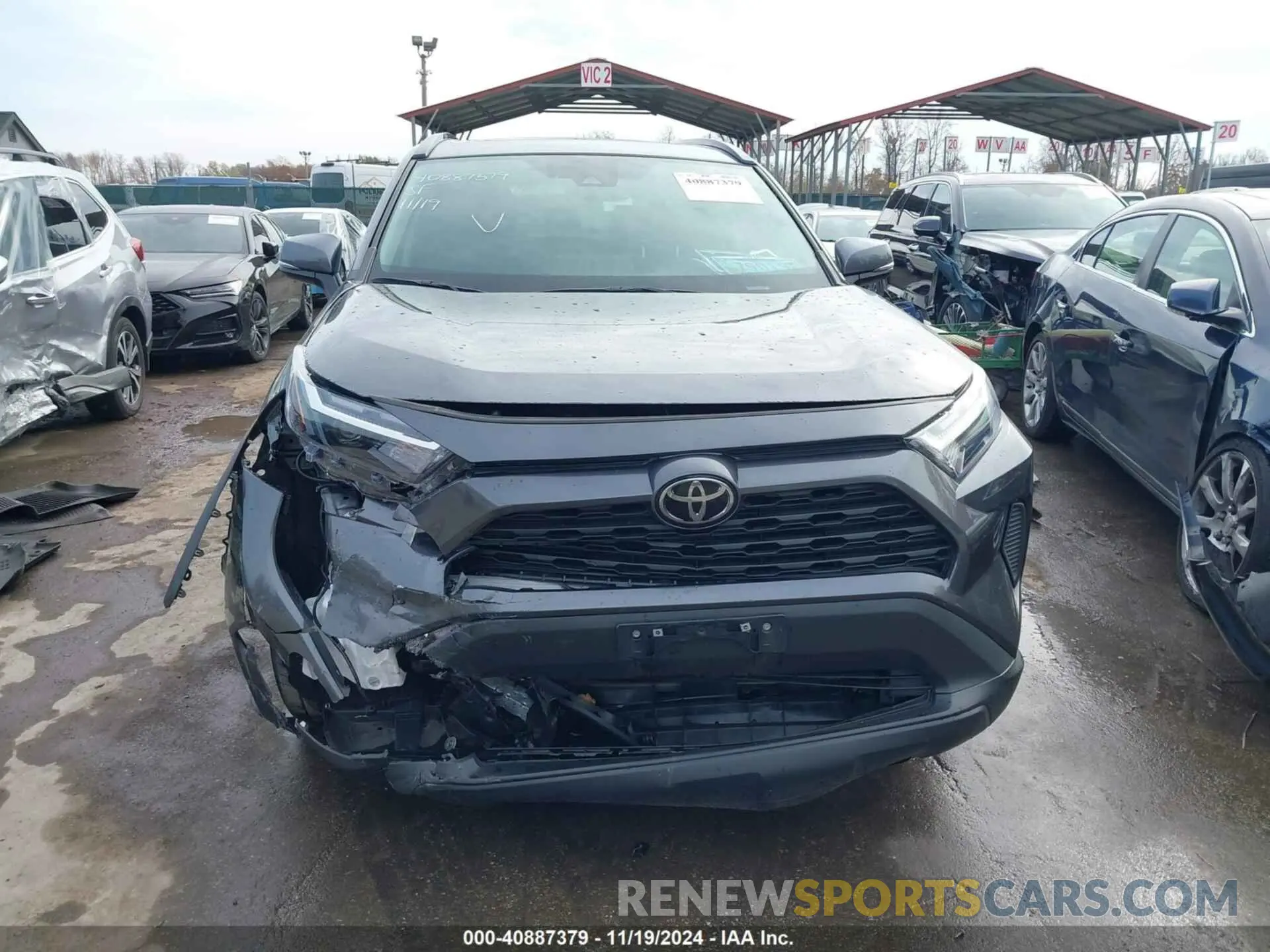 12 fotografías del automóvil dañado 2T3P1RFV6PC378267 TOYOTA RAV4 2023