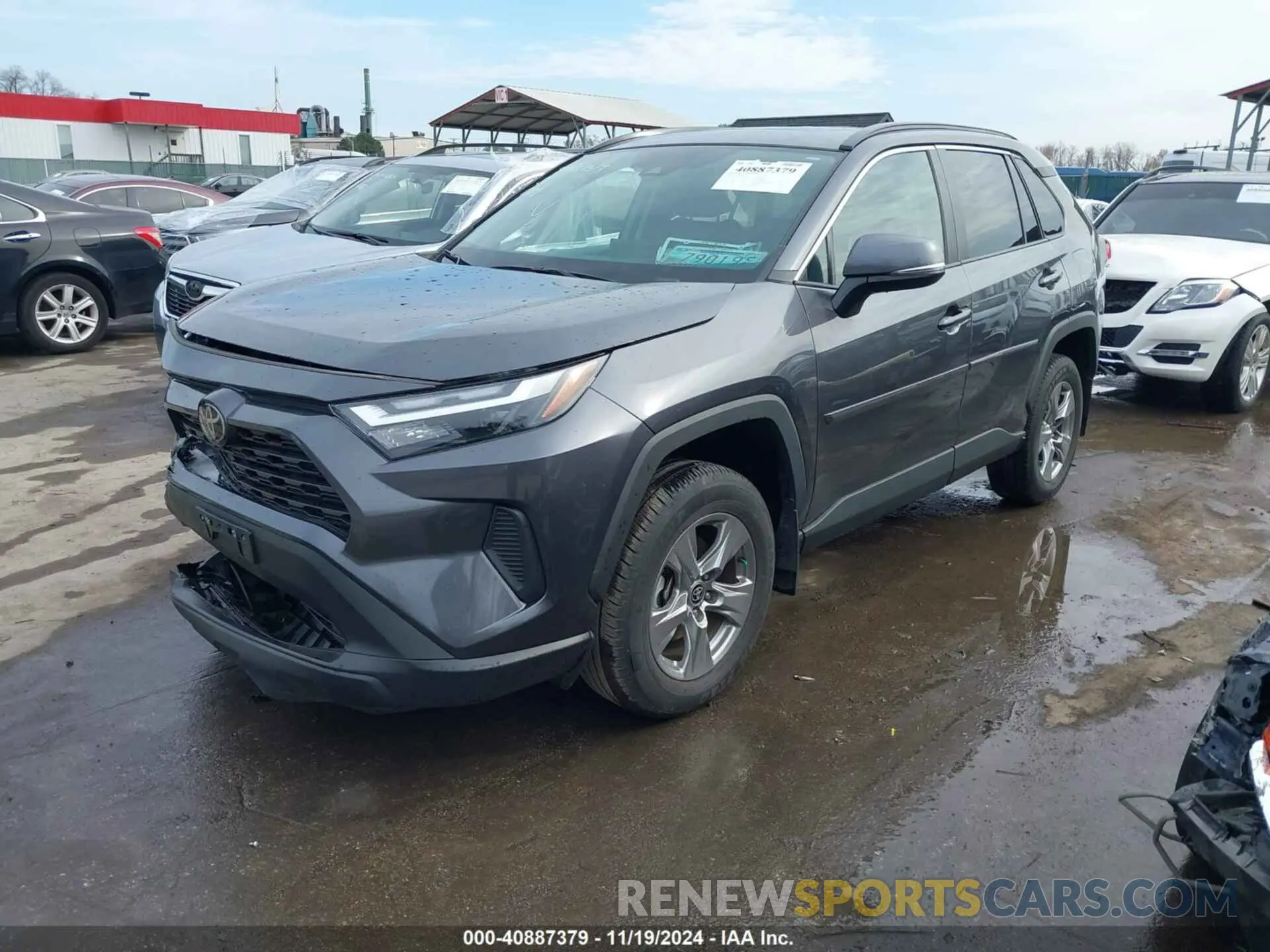 2 fotografías del automóvil dañado 2T3P1RFV6PC378267 TOYOTA RAV4 2023