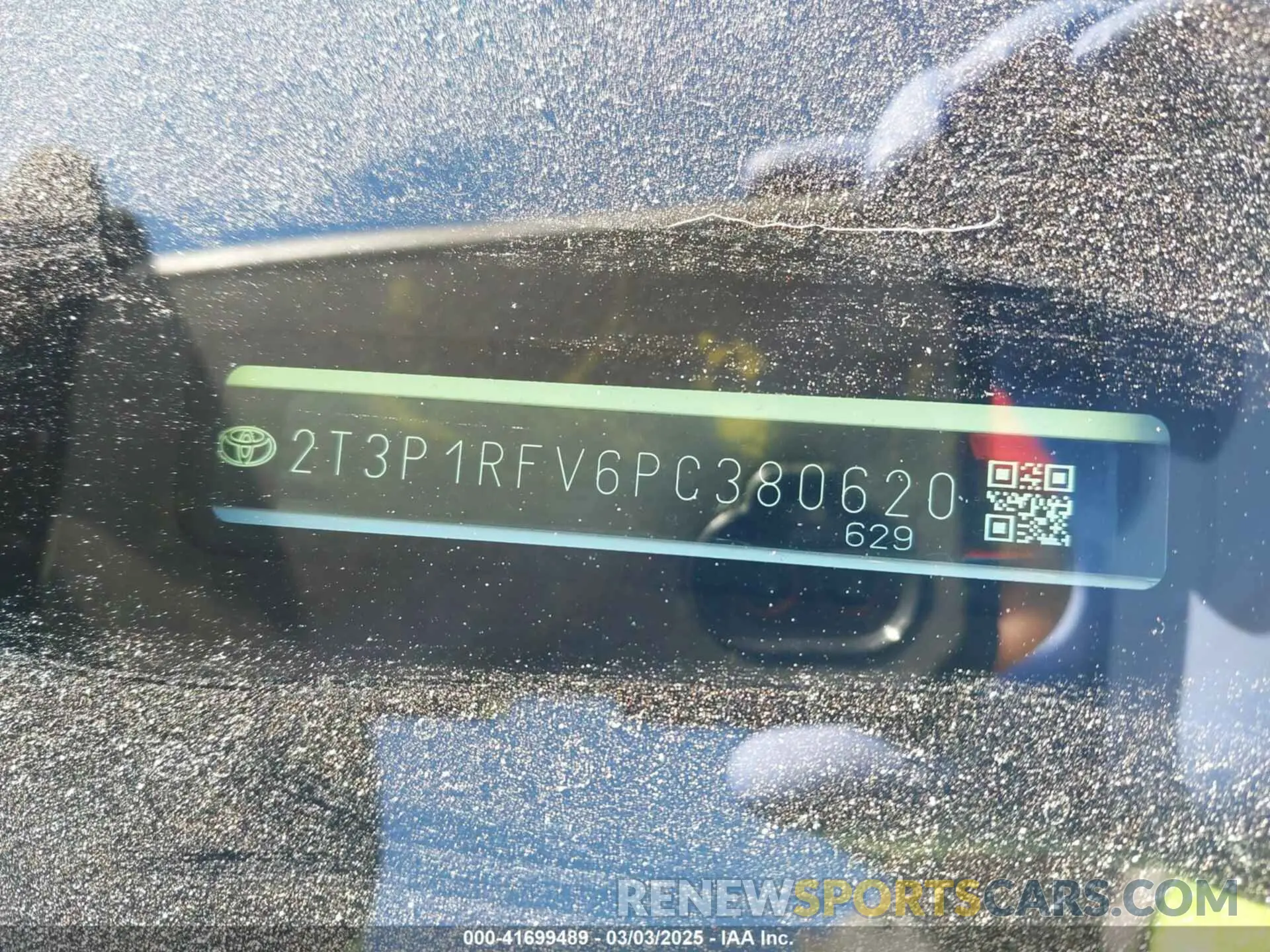 9 fotografías del automóvil dañado 2T3P1RFV6PC380620 TOYOTA RAV4 2023