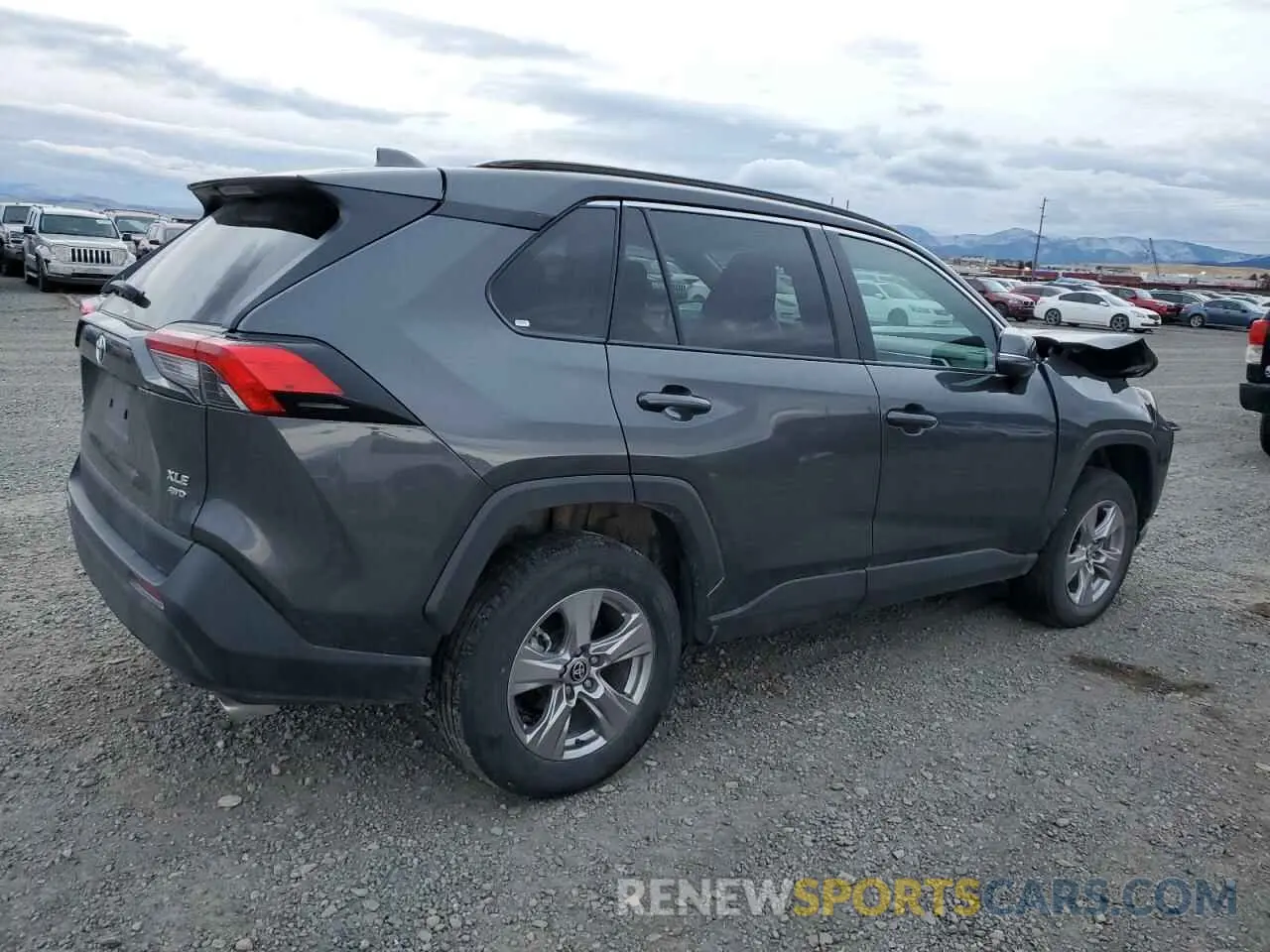 3 fotografías del automóvil dañado 2T3P1RFV6PW378302 TOYOTA RAV4 2023