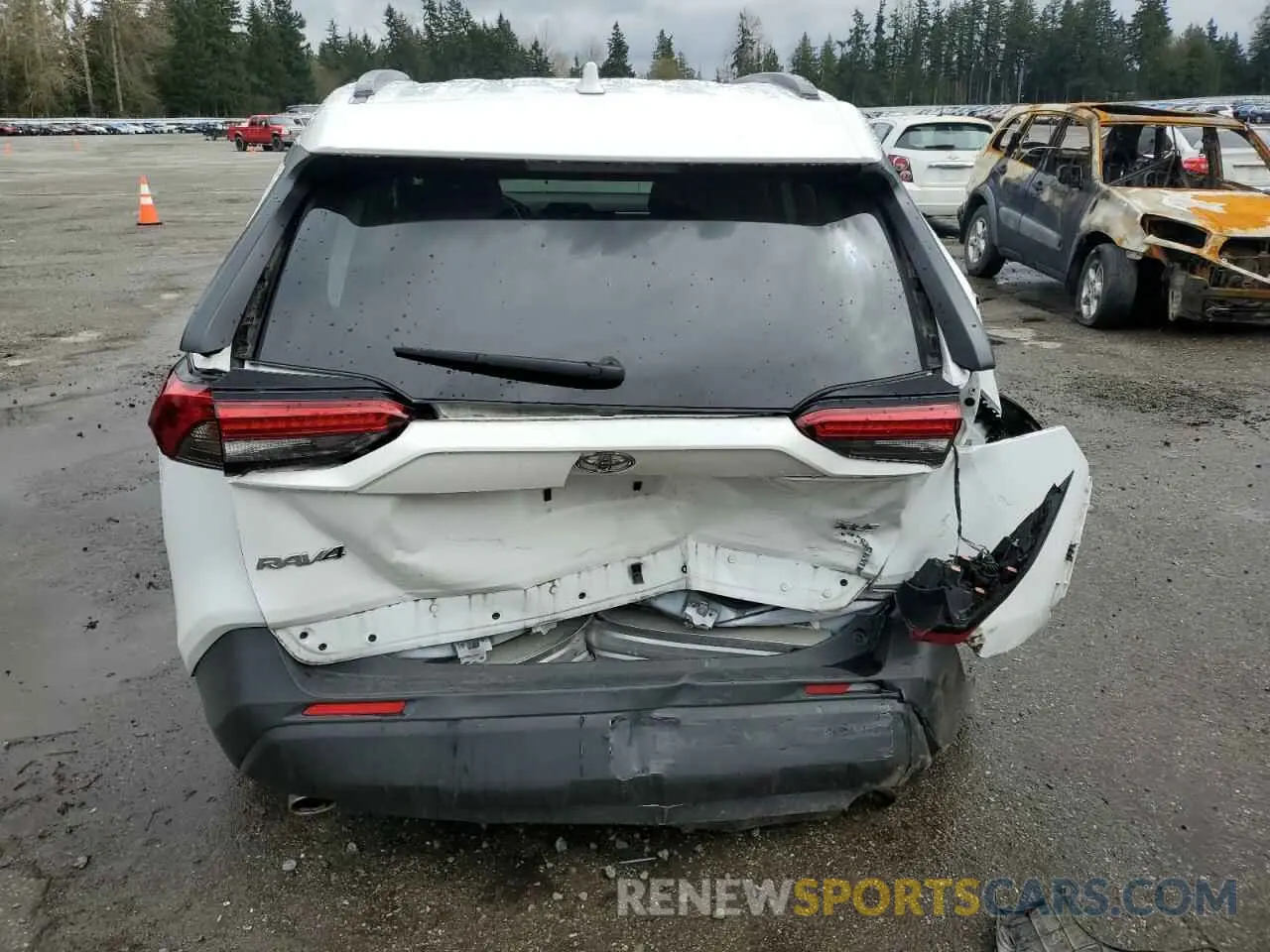 6 fotografías del automóvil dañado 2T3P1RFV7PW347947 TOYOTA RAV4 2023