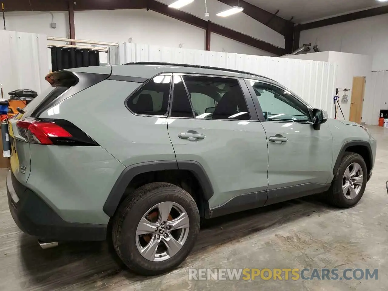 3 fotografías del automóvil dañado 2T3P1RFV7PW371651 TOYOTA RAV4 2023
