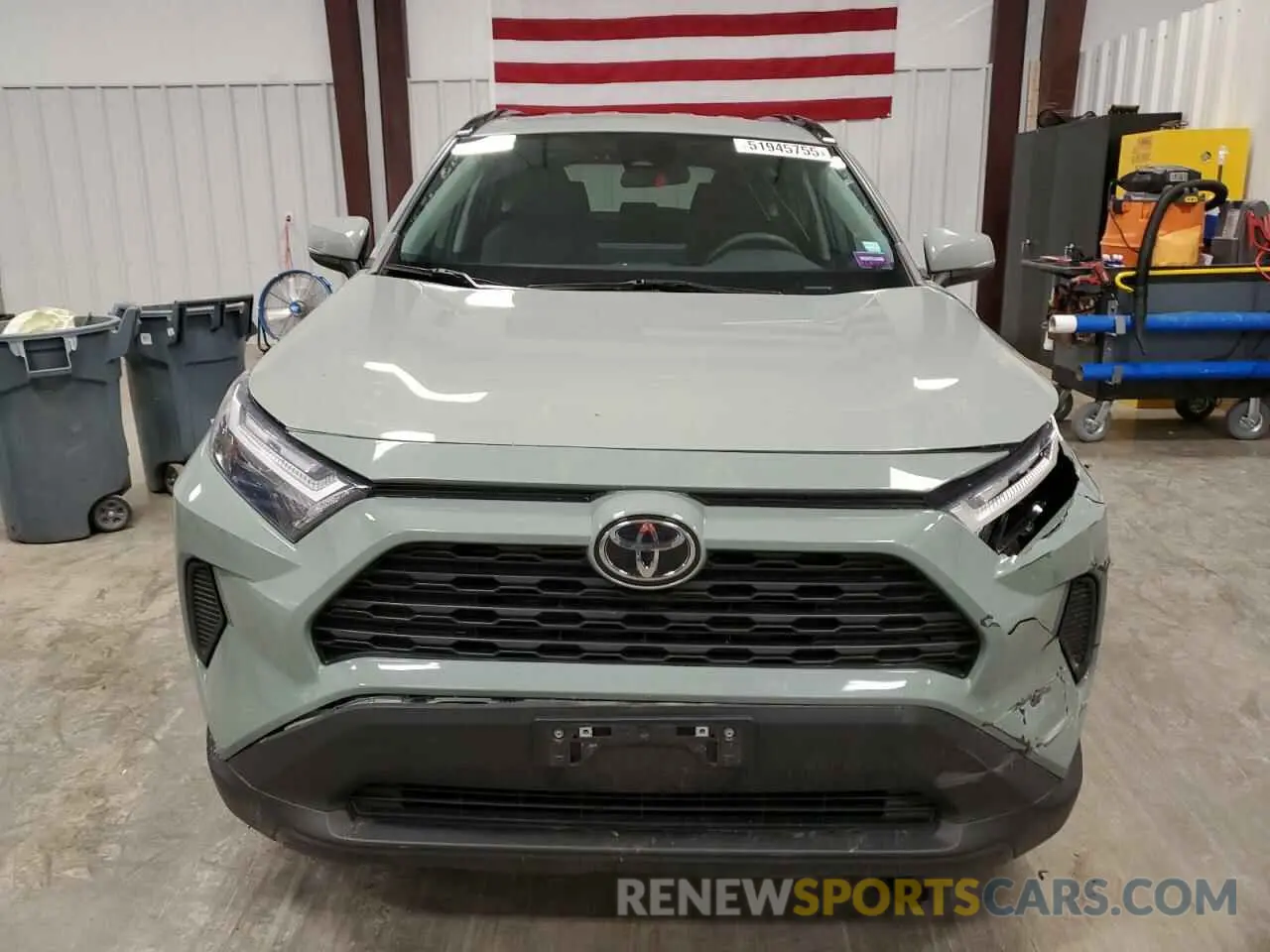 5 fotografías del automóvil dañado 2T3P1RFV7PW371651 TOYOTA RAV4 2023