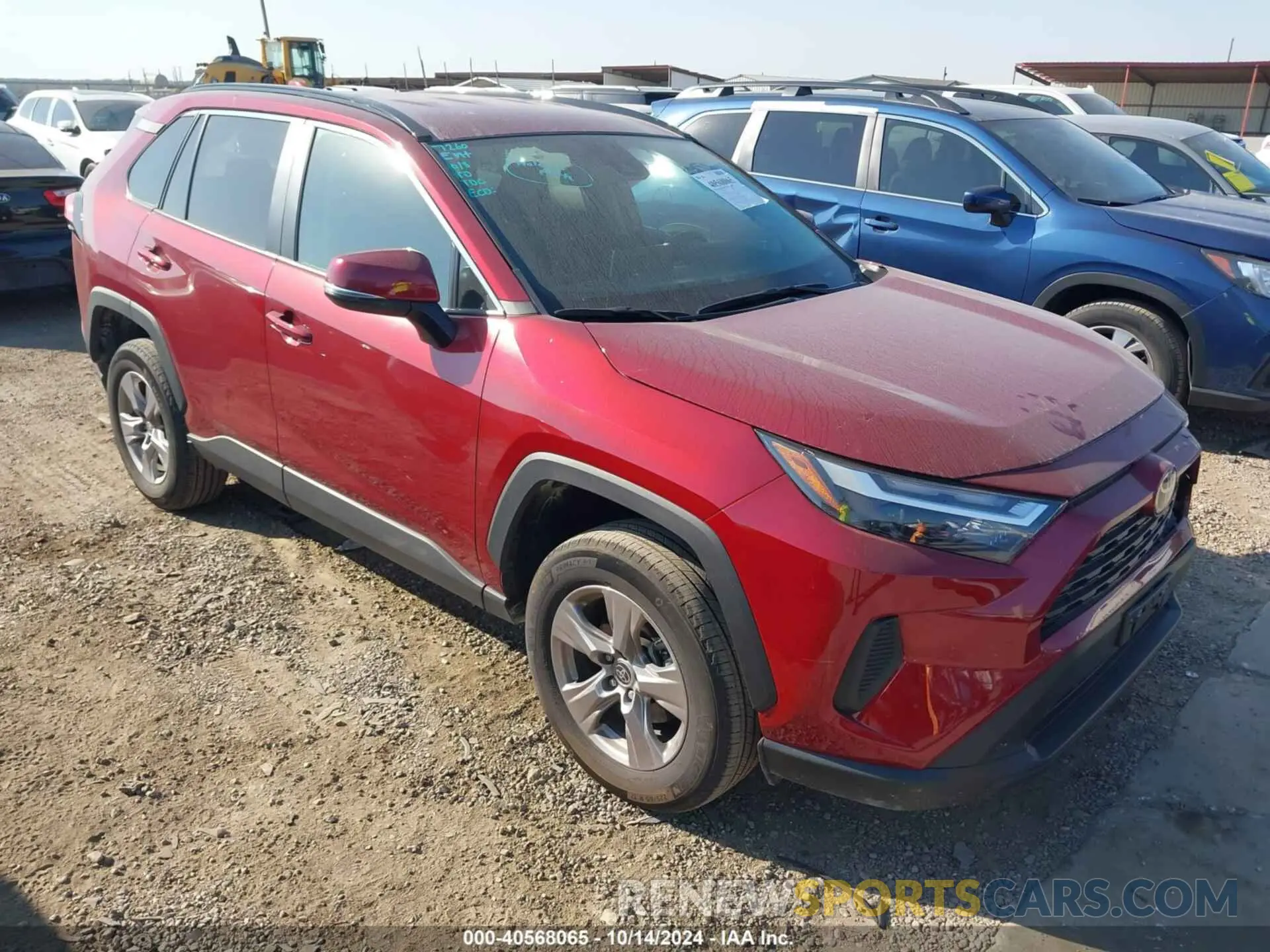 1 fotografías del automóvil dañado 2T3P1RFV7PW377210 TOYOTA RAV4 2023