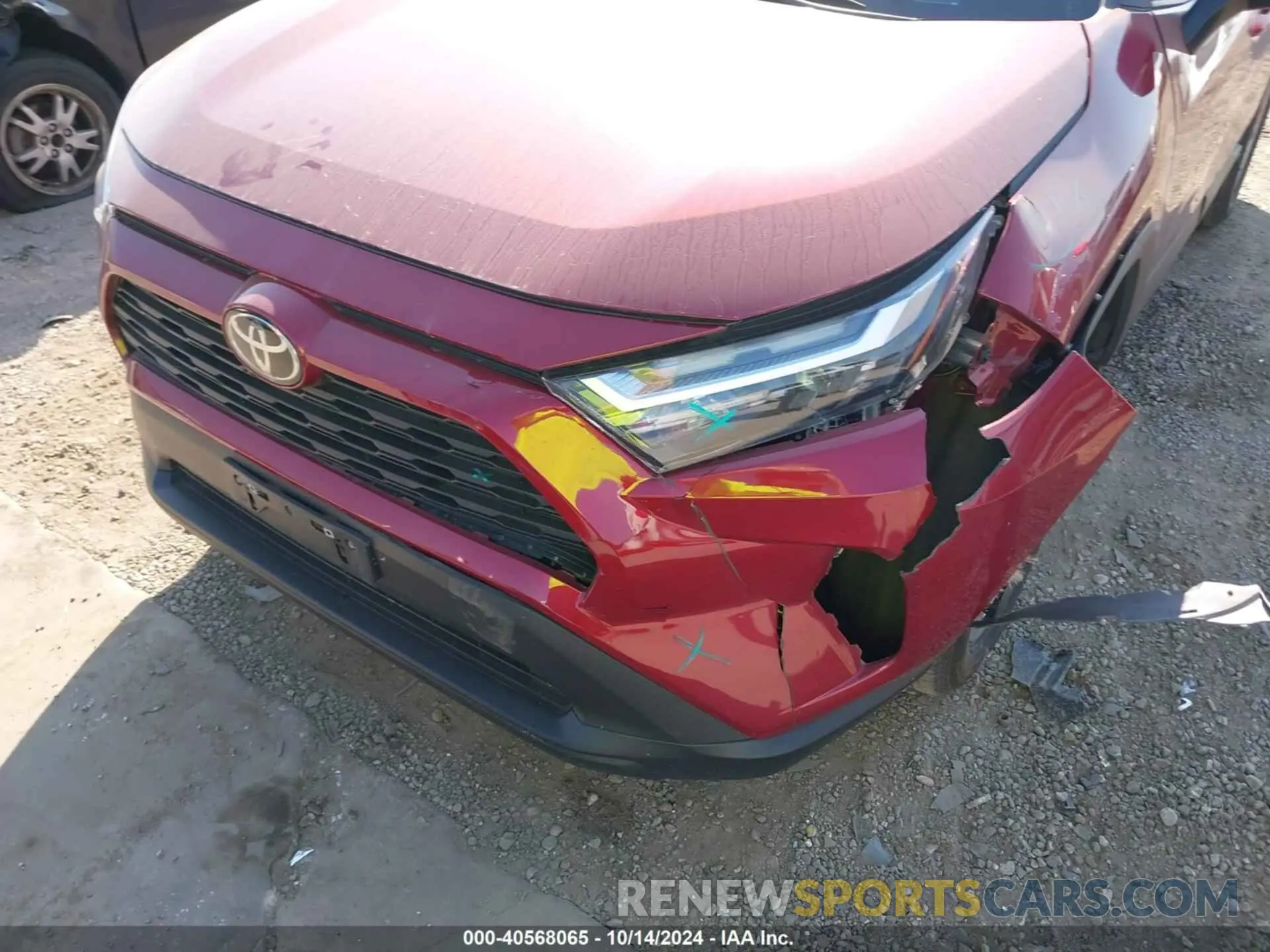 18 fotografías del automóvil dañado 2T3P1RFV7PW377210 TOYOTA RAV4 2023