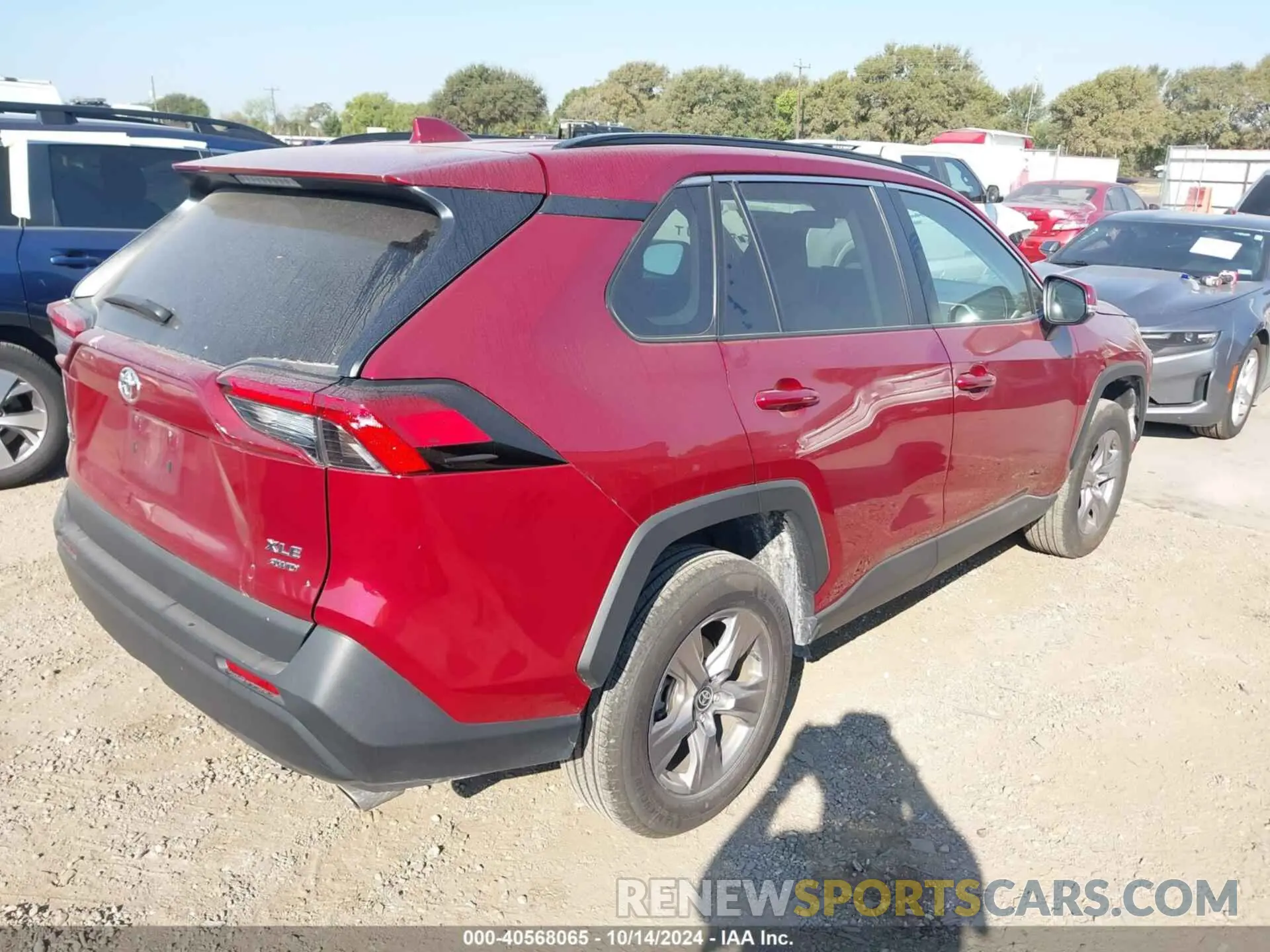 4 fotografías del automóvil dañado 2T3P1RFV7PW377210 TOYOTA RAV4 2023