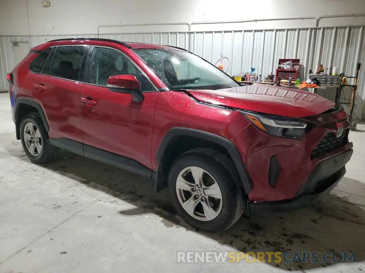 4 fotografías del automóvil dañado 2T3P1RFV7PW394380 TOYOTA RAV4 2023