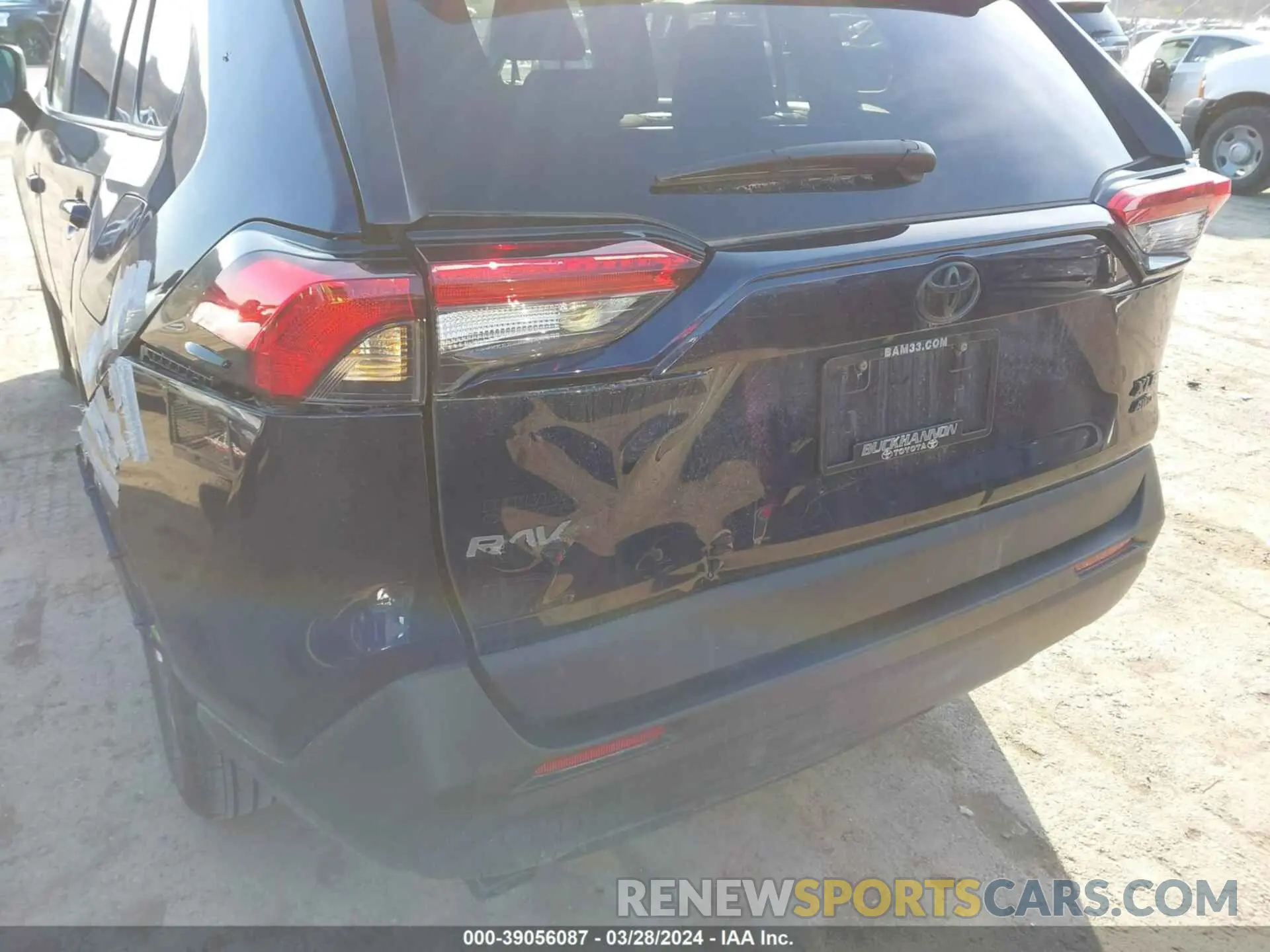6 fotografías del automóvil dañado 2T3P1RFV8PW355278 TOYOTA RAV4 2023