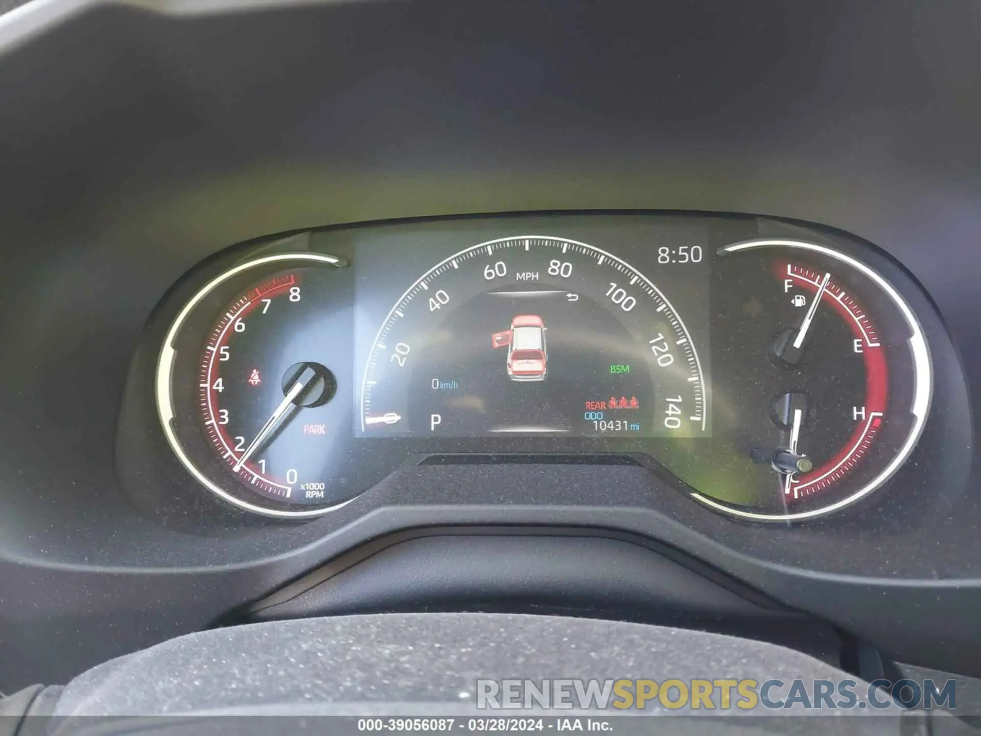 7 fotografías del automóvil dañado 2T3P1RFV8PW355278 TOYOTA RAV4 2023