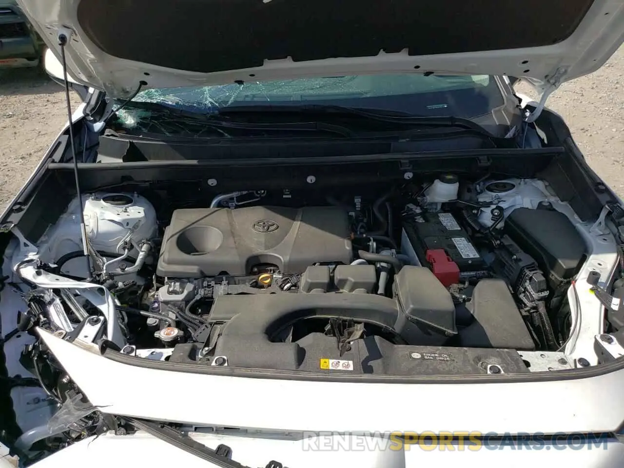 12 fotografías del automóvil dañado 2T3P1RFV8PW358746 TOYOTA RAV4 2023