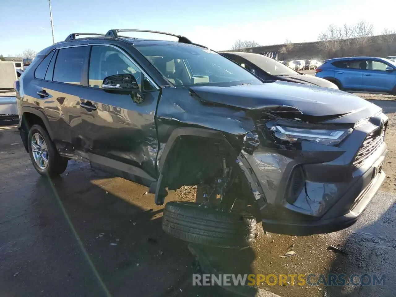 4 fotografías del automóvil dañado 2T3P1RFV9PC358627 TOYOTA RAV4 2023