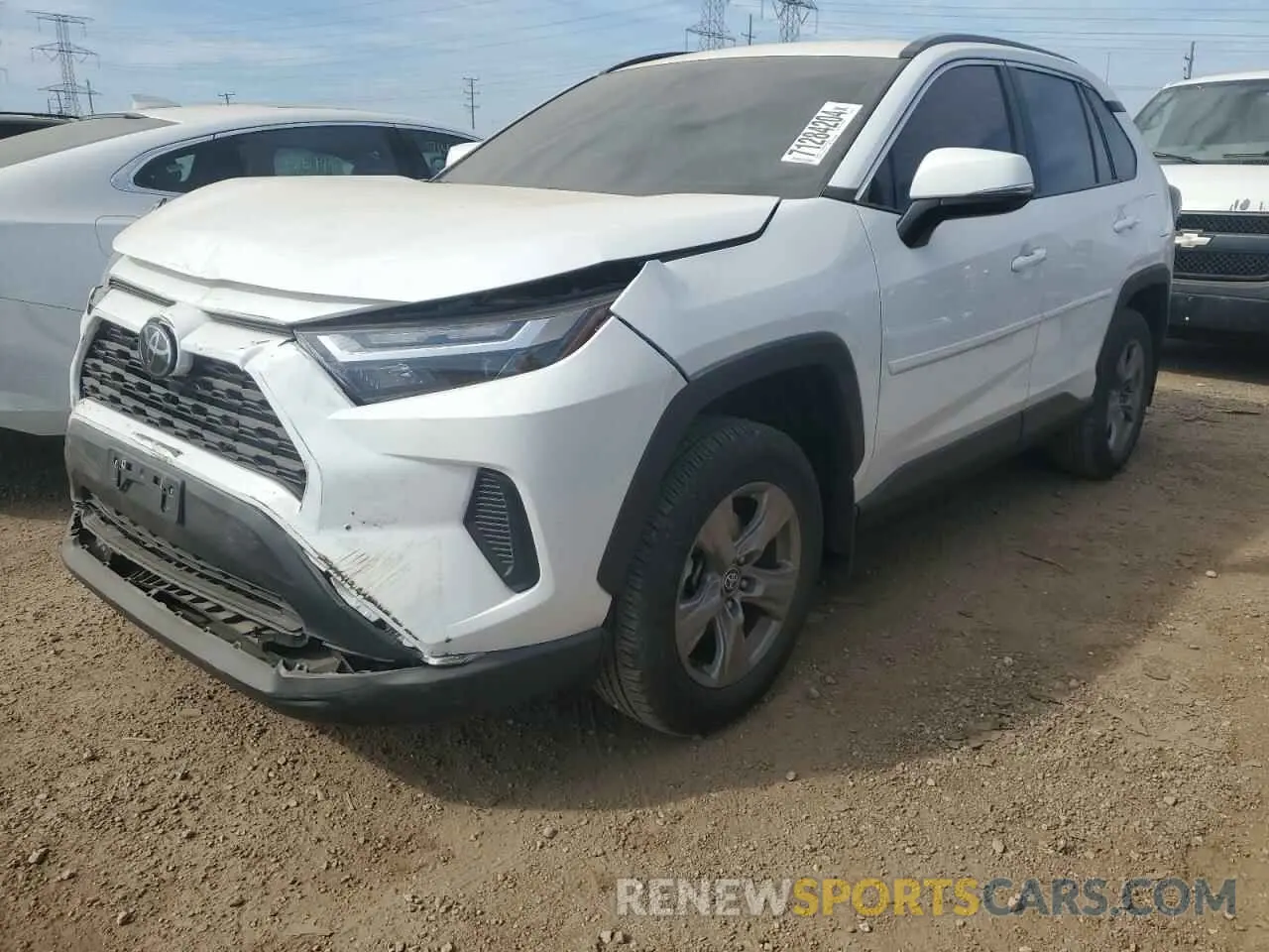 1 fotografías del automóvil dañado 2T3P1RFV9PC381955 TOYOTA RAV4 2023