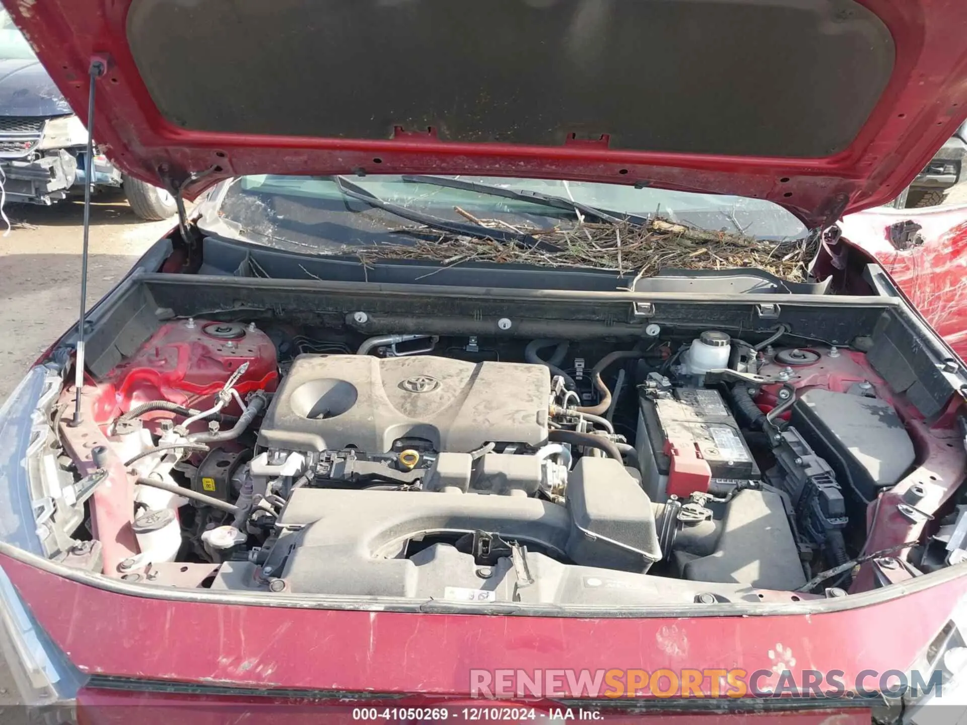 10 fotografías del automóvil dañado 2T3P1RFV9PW350073 TOYOTA RAV4 2023