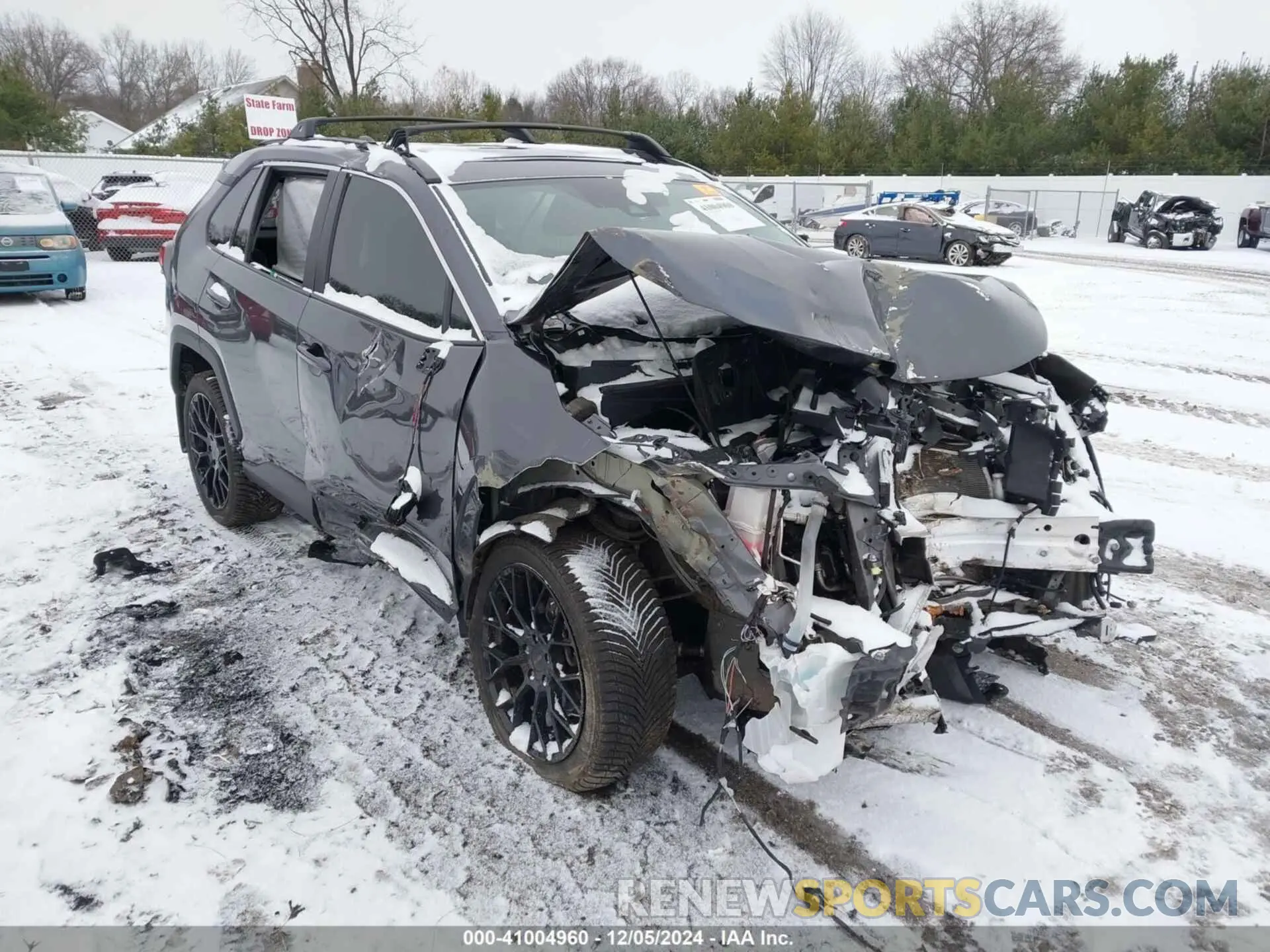 6 fotografías del automóvil dañado 2T3P1RFV9PW353295 TOYOTA RAV4 2023