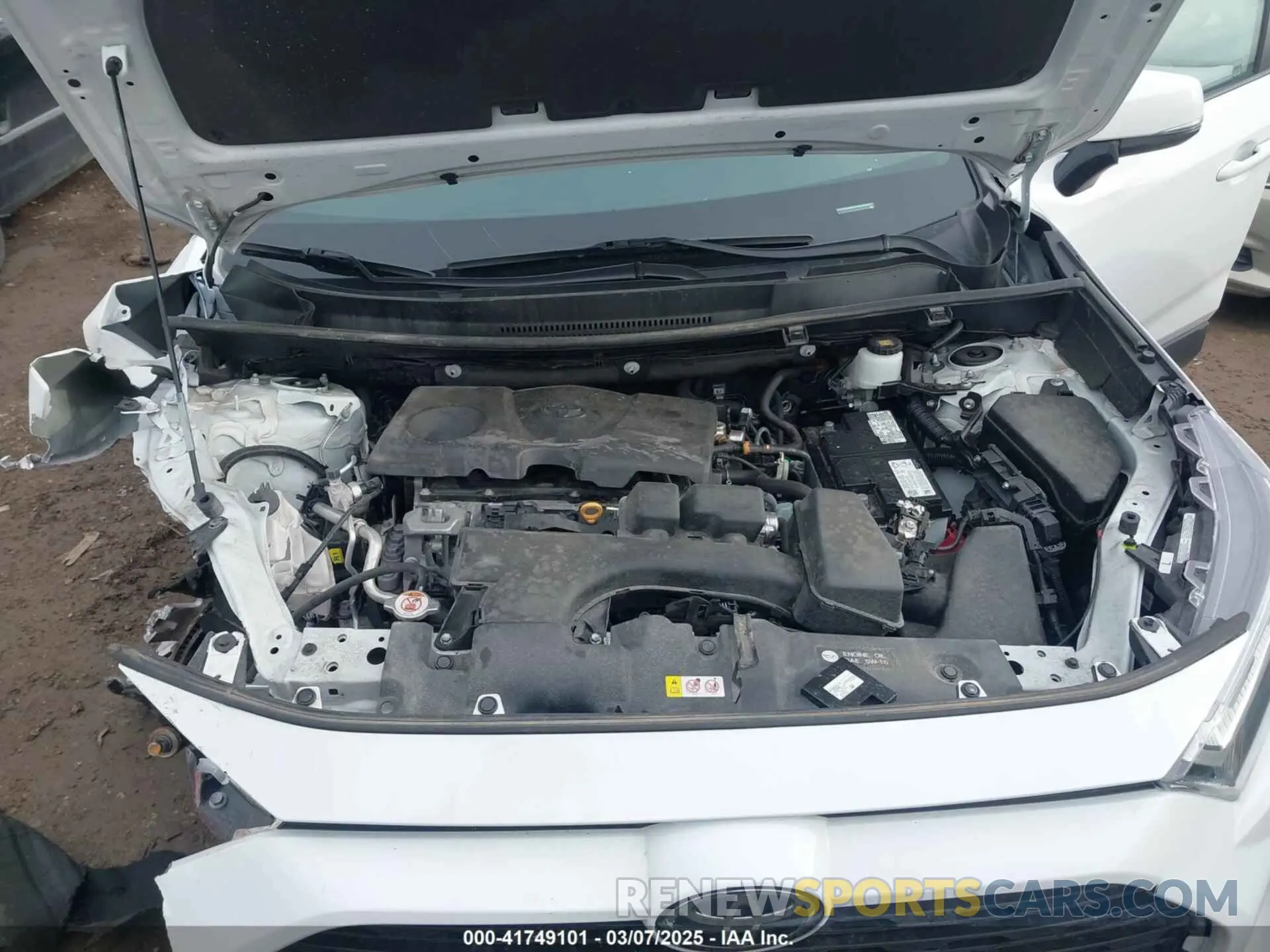 10 fotografías del automóvil dañado 2T3P1RFV9PW377340 TOYOTA RAV4 2023