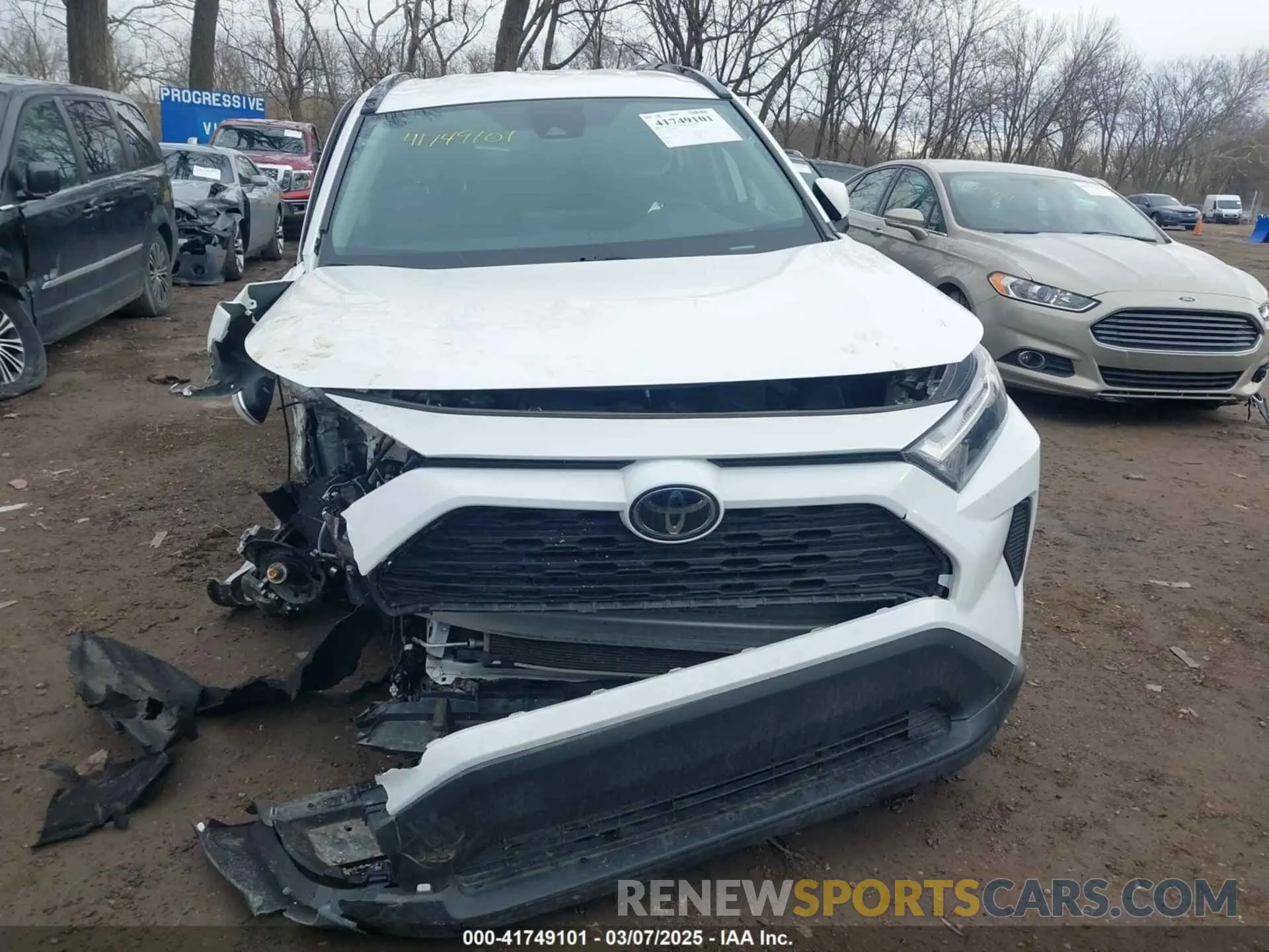 12 fotografías del automóvil dañado 2T3P1RFV9PW377340 TOYOTA RAV4 2023